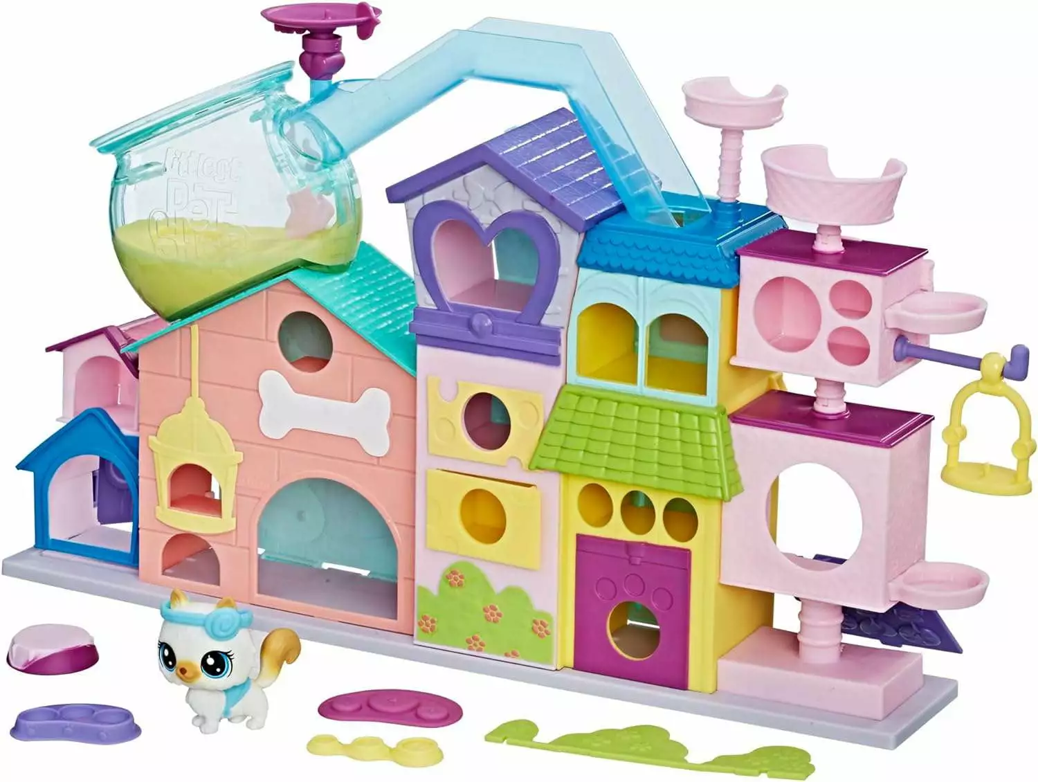 Hasbro - Import C1158AF1 Littlest Pet Shop Pet Partment Play Set