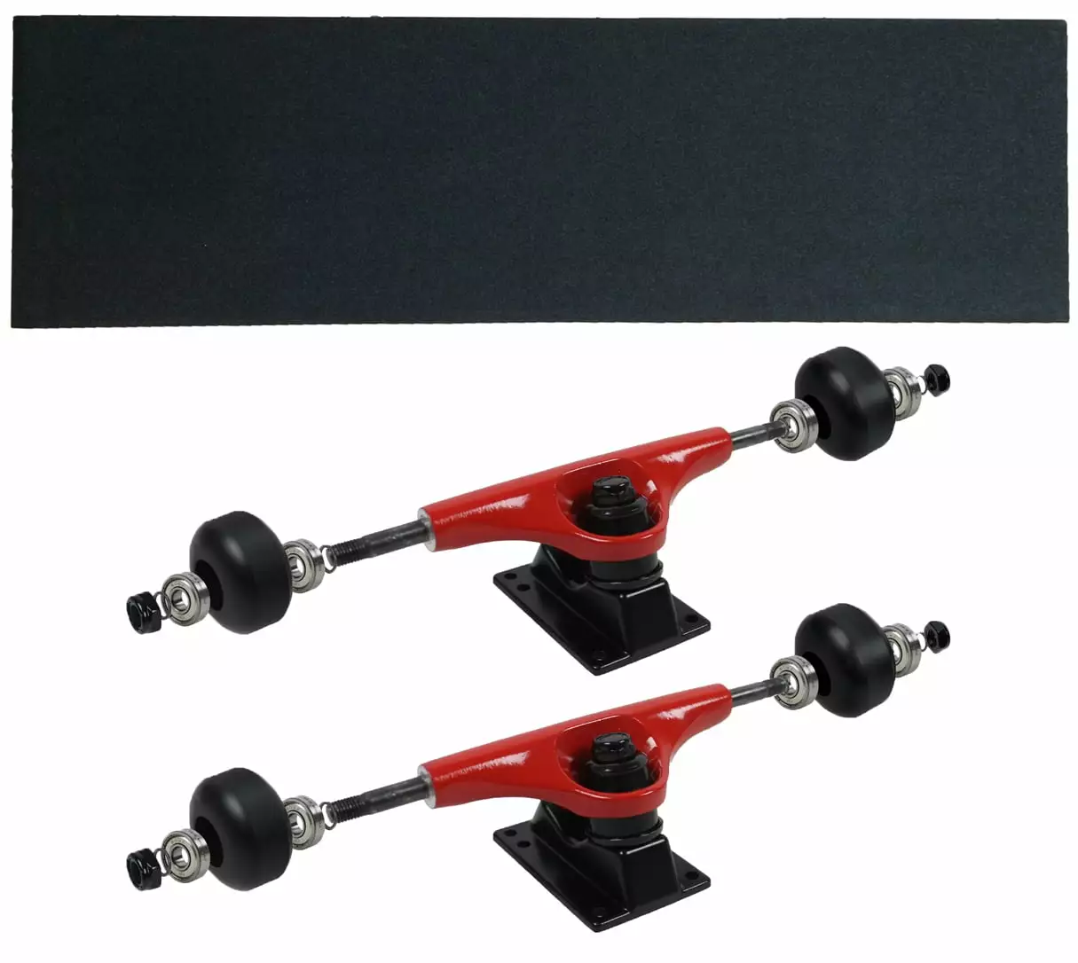 Havok Skateboard Trucks. Wheels. Bearings. Grip. Hardware Truck Package Red 5.25 (8.0)