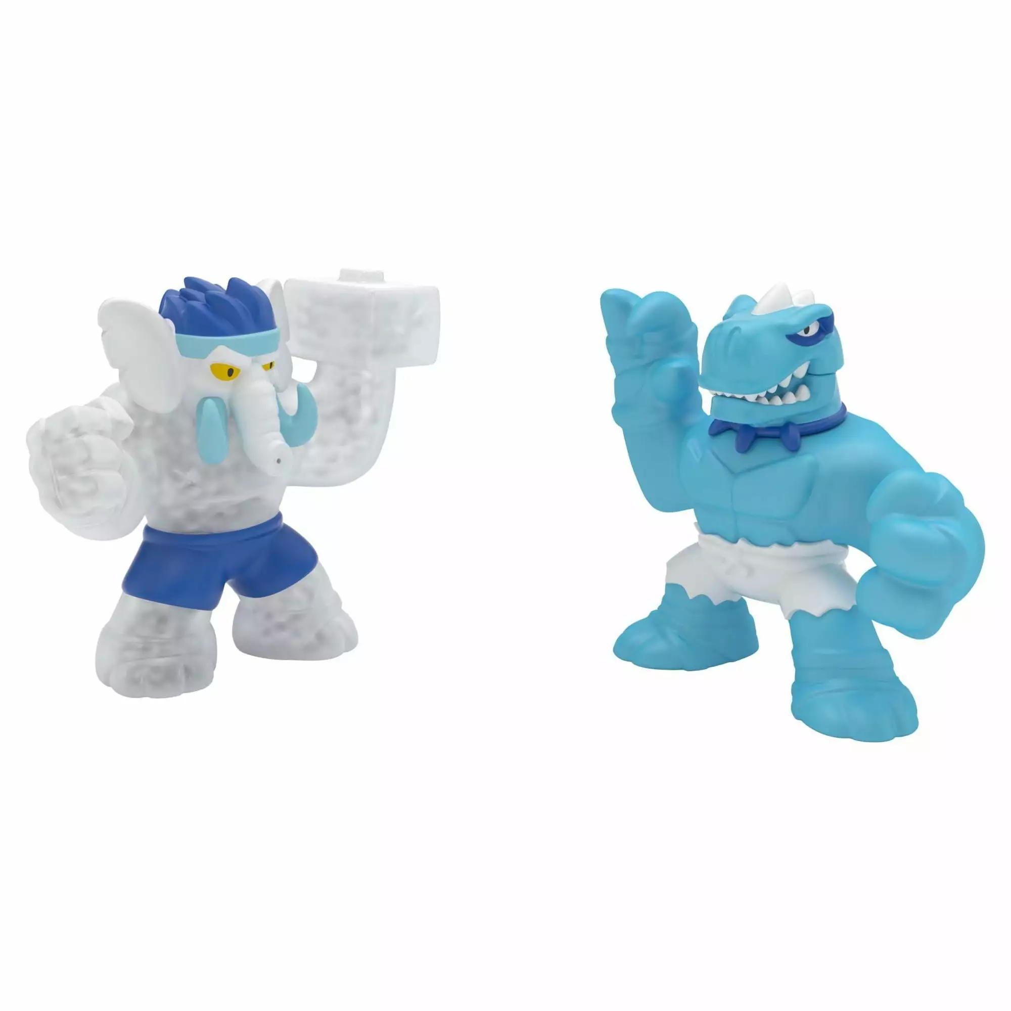 Heroes of Goo Jit Zu Dino Power - 2 Pack Action Figures Set- Artic Showdown