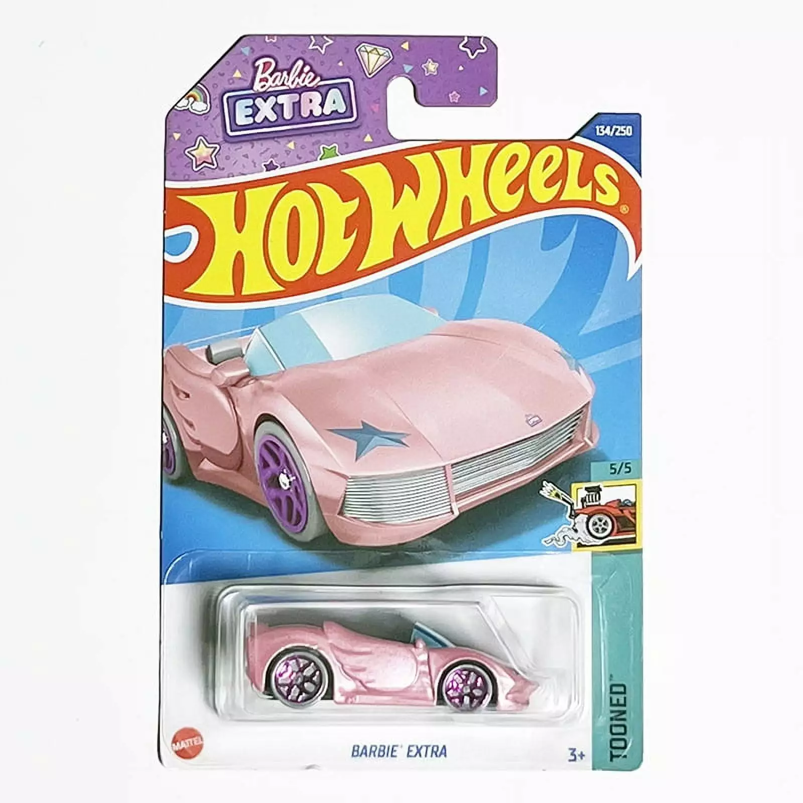 Hot Wheels 2022 Barbie Extra (Pink) Tooned