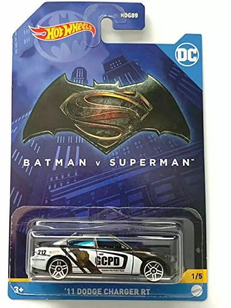 Hot Wheels Batman Theme DC Comics Series Diecast Model ( HDG89-956A) Assorted