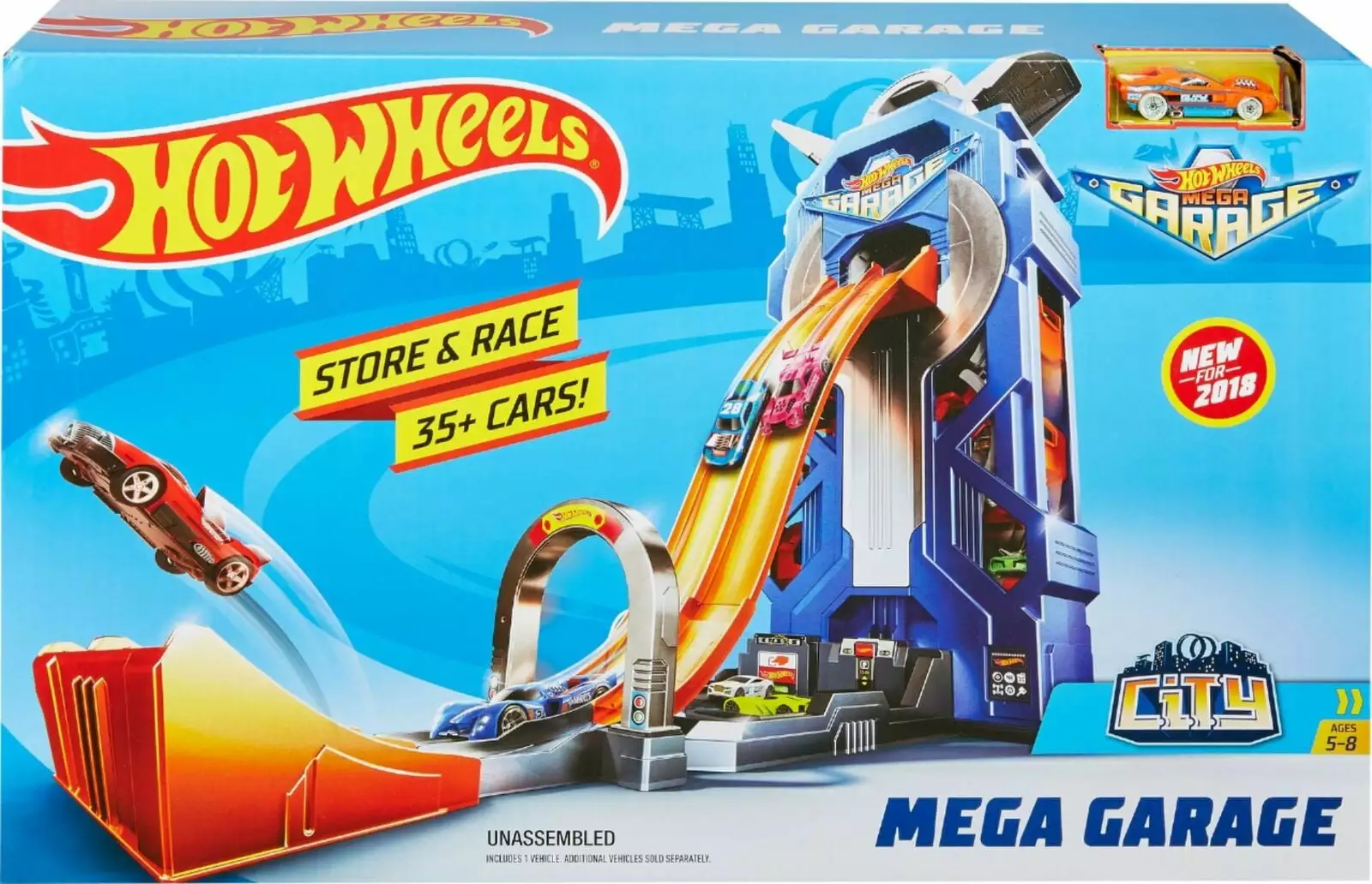 Hot Wheels - City Mega Garage Play Set