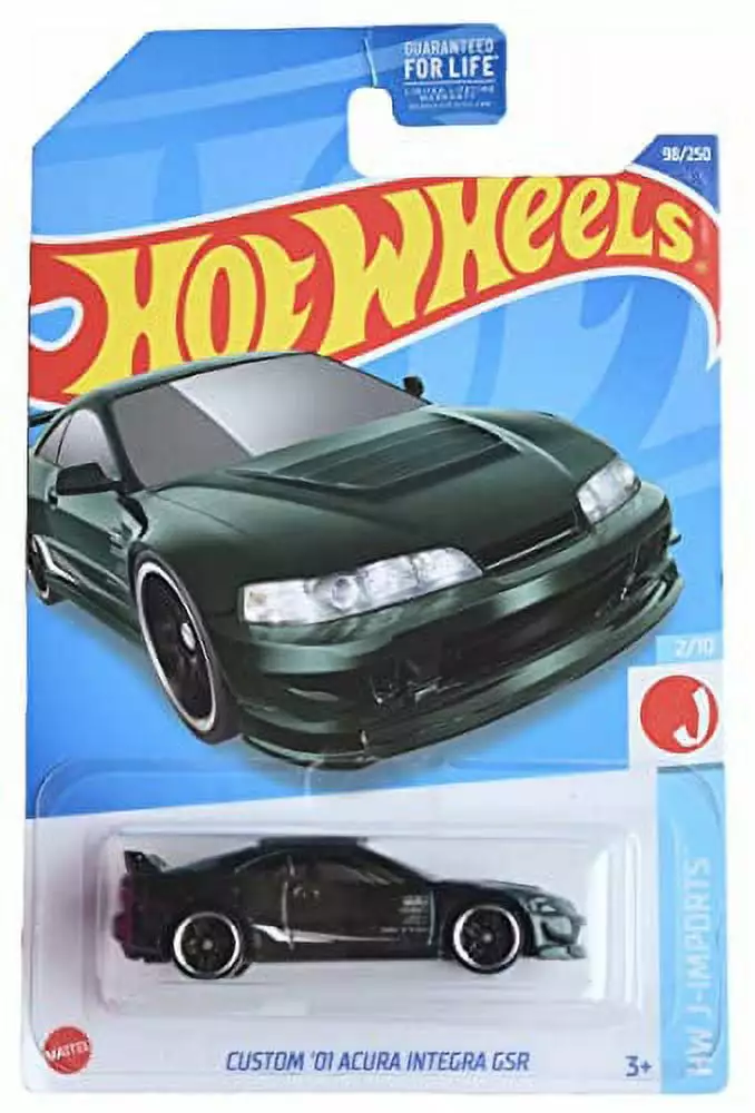 Hot Wheels Custom '01 Acura Integra GSR (Green) 2022 HW J-Imports