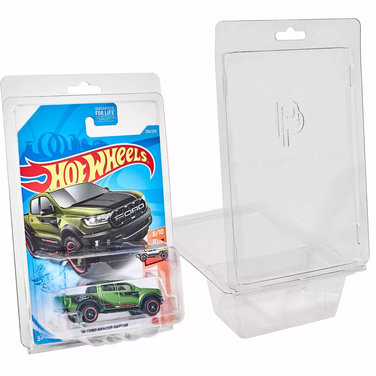 Hot Wheels Mainline Protector Case and Matchbox Cars Clamshell Blister Display Packs