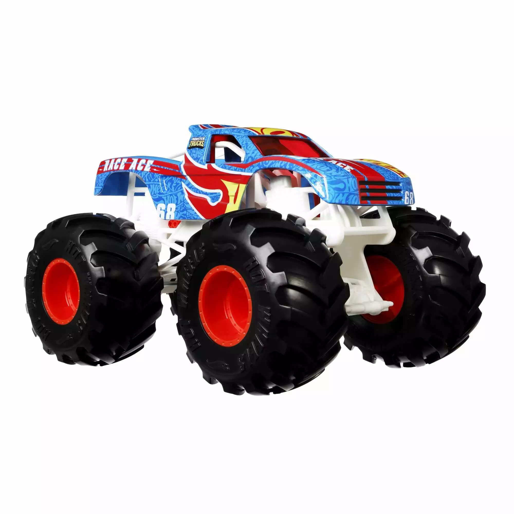 Hot Wheels Monster Trucks. Oversized Monster Truck in 1:24 Scale