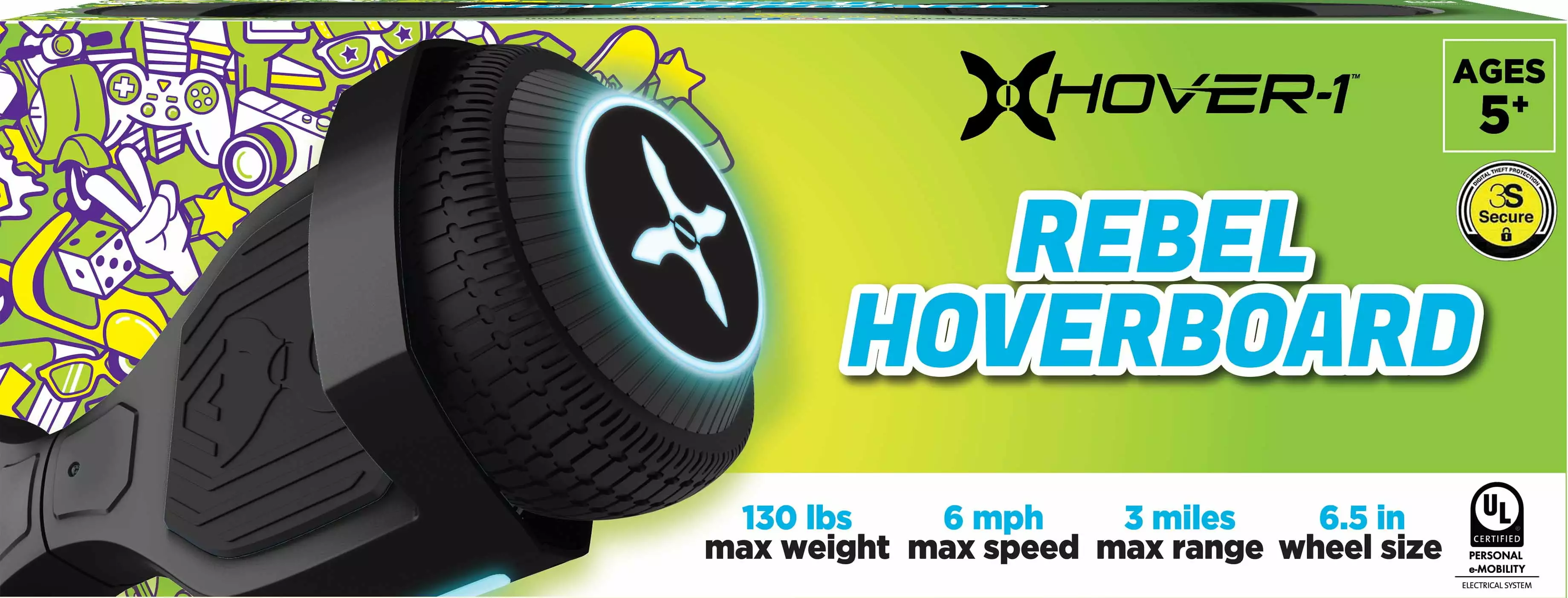 Hover-1 Hero - Red - Hoverboard