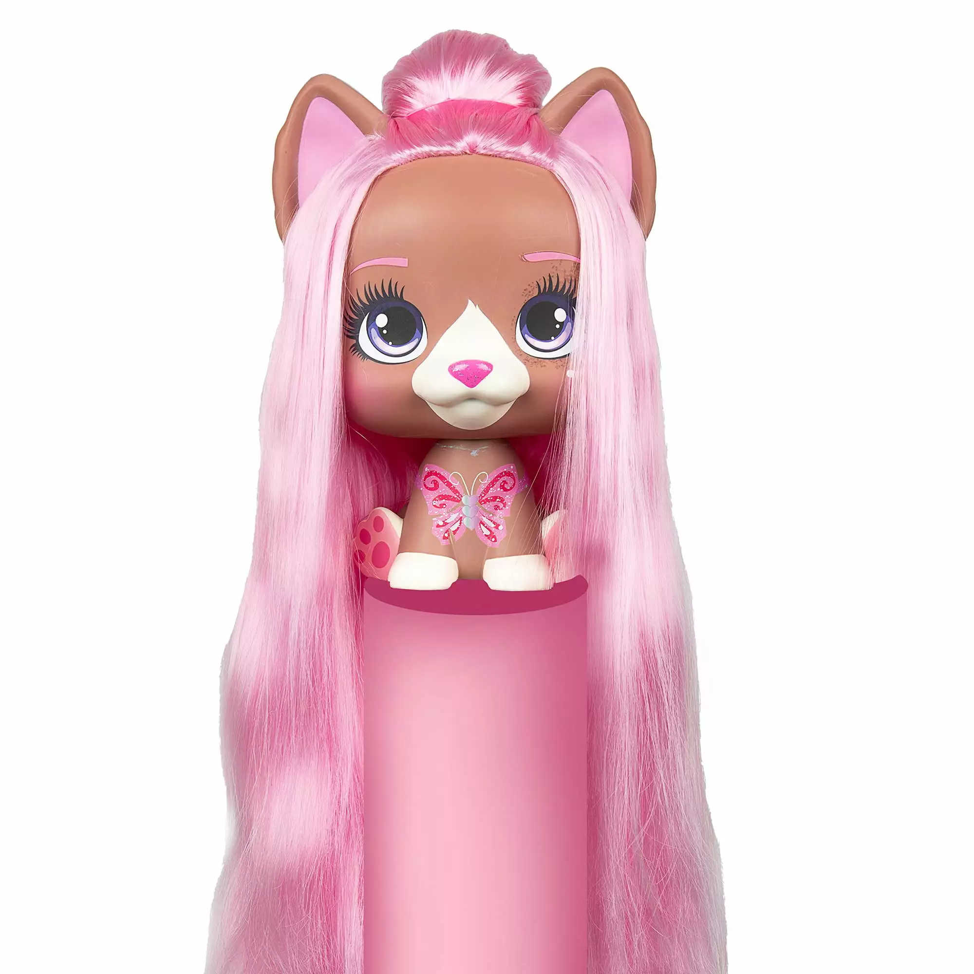 IMC Toys VIP Pets Color Boost - Mega VIP Pet Nyla | Styling Head. 30+ Accessories. Kids Age 3+. Multi