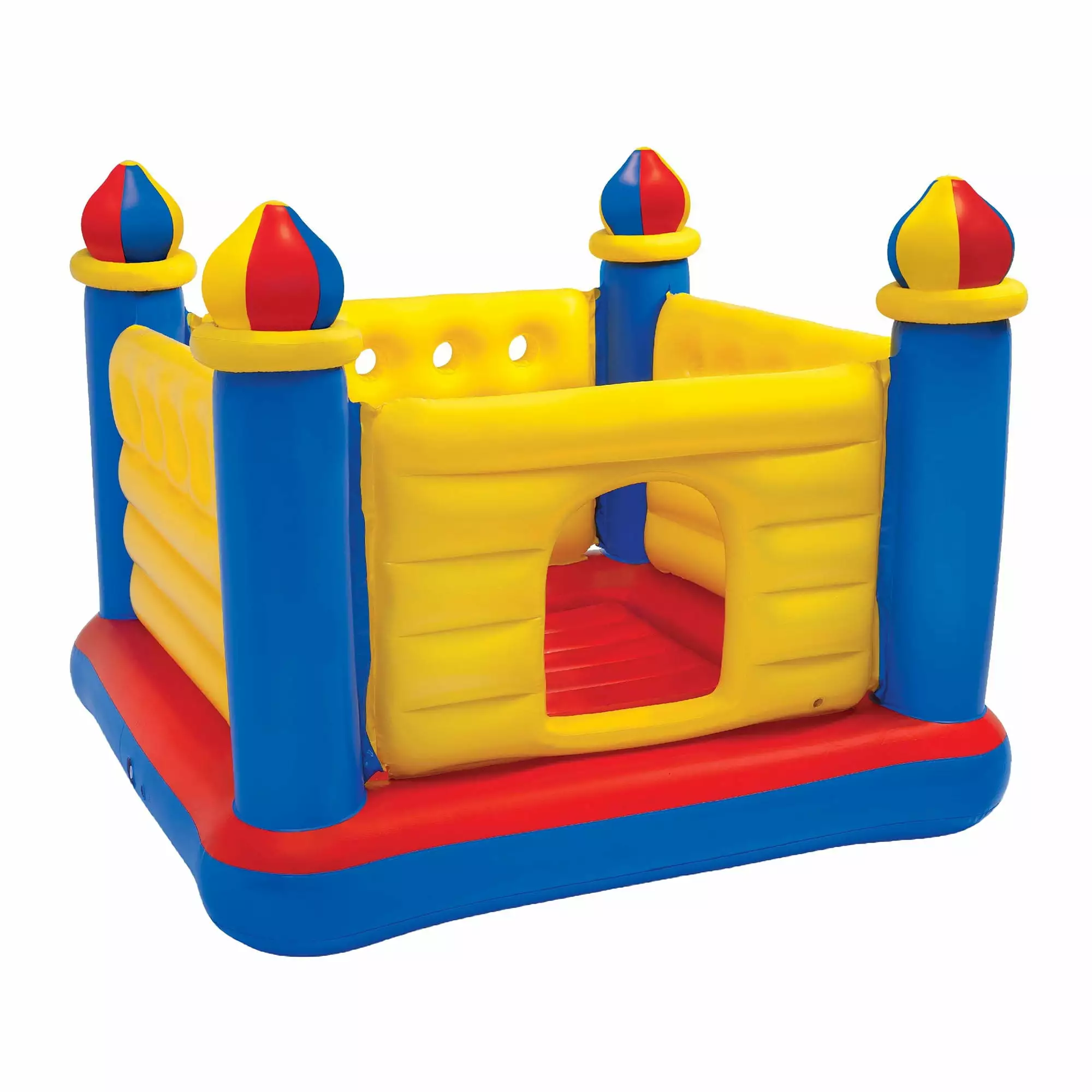 Intex Inflatable Colorful Jump-O-Lene Kids Ball Pit Castle Bouncer for Ages 3-6