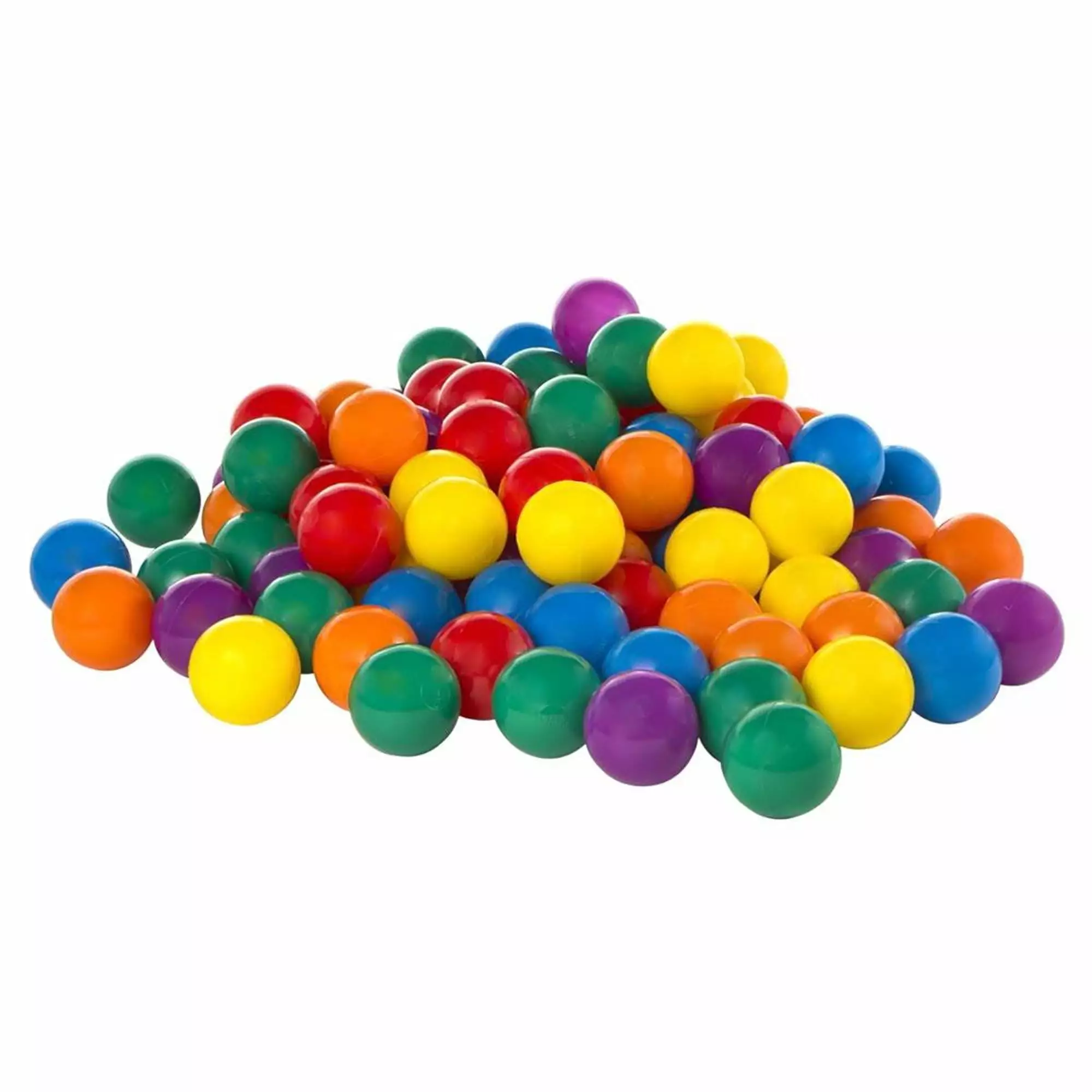 Intex Small Plastic Multi-Colored Indoor or Outdoor Fun Ballz. 100 Pack