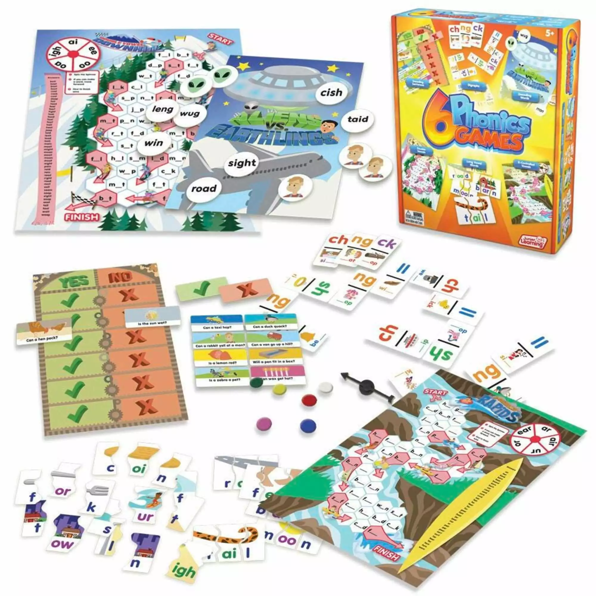 Junior Learning 6 Phonics Games