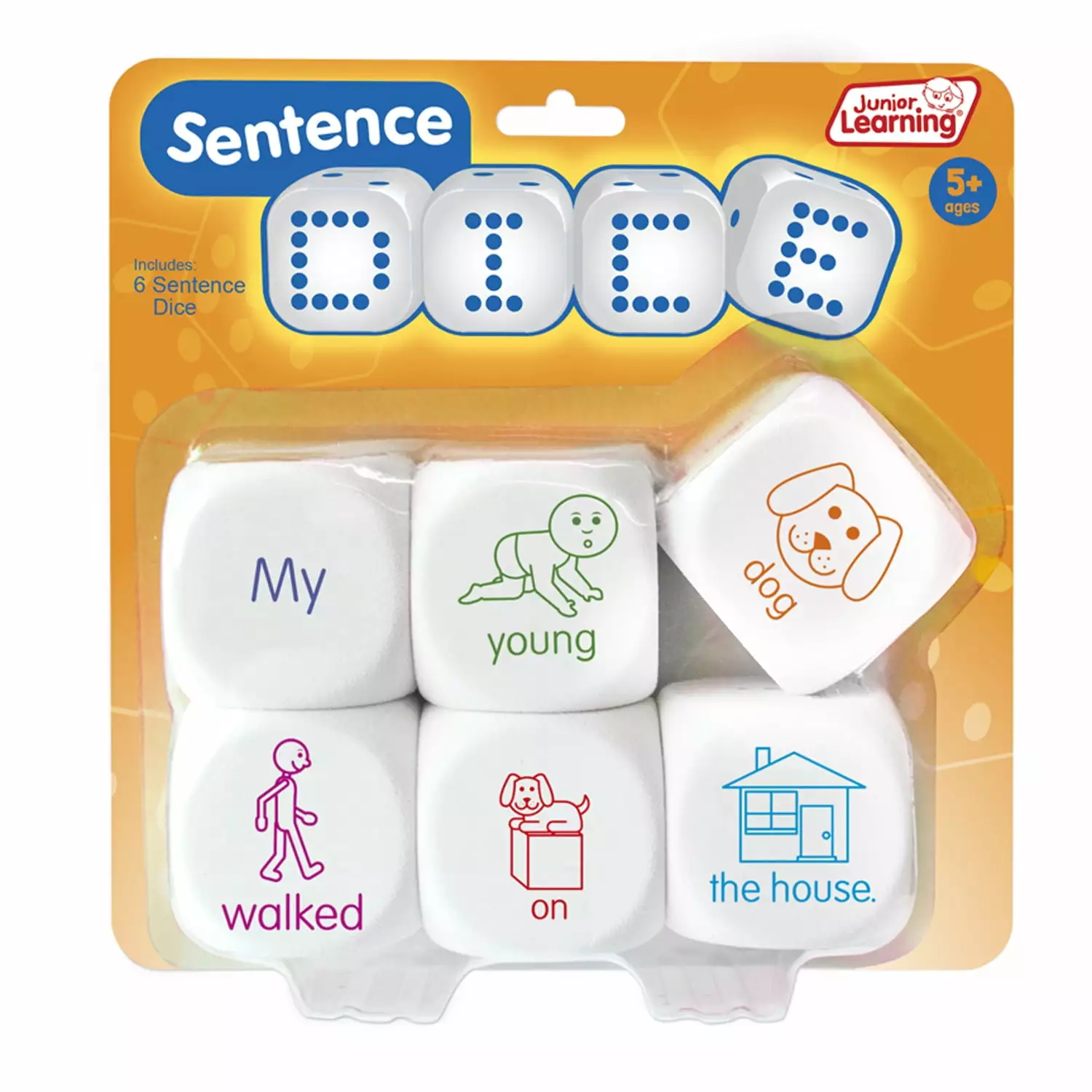 Junior Learning - Sentence Dice Educational Learning Game