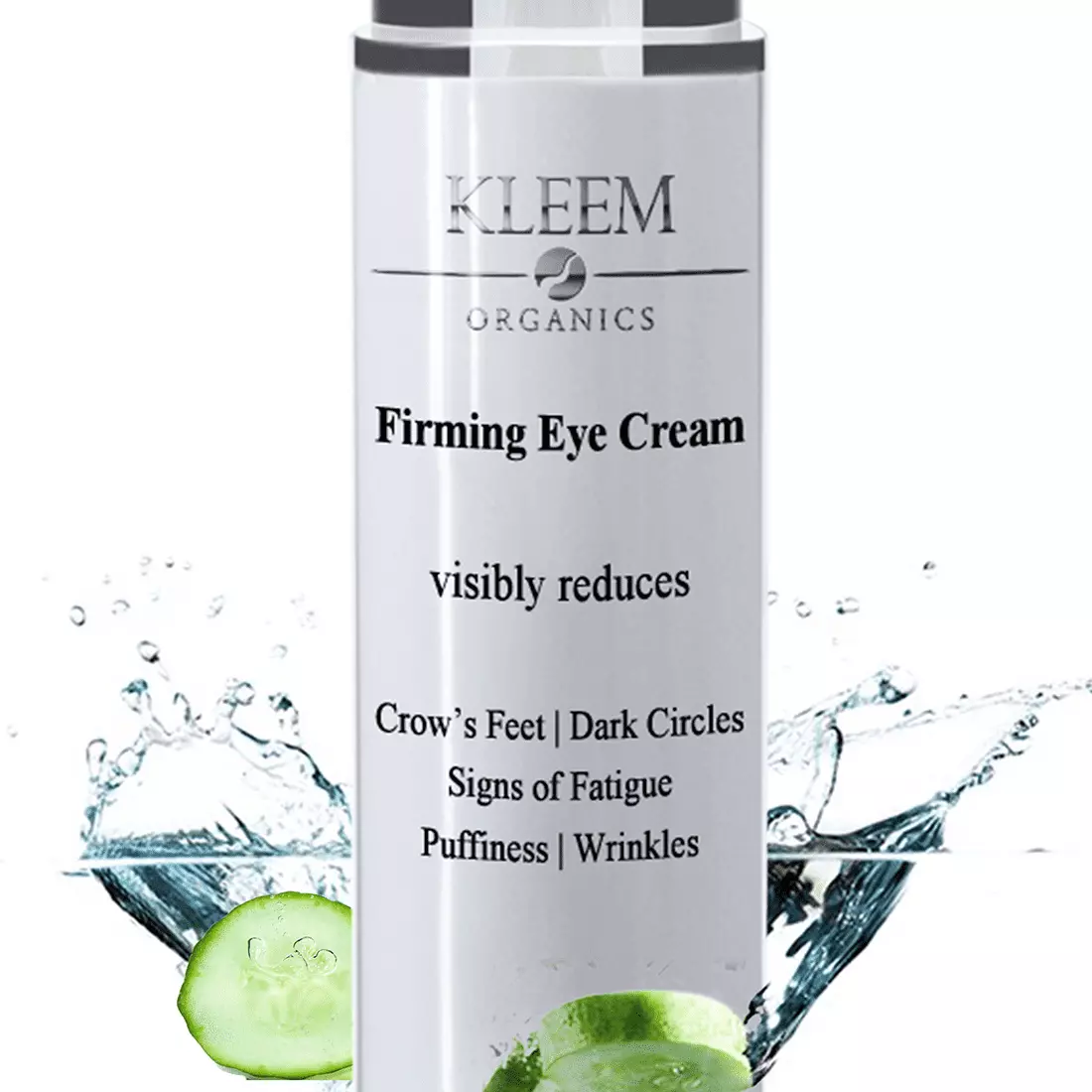 KLEEM ORGANICS Anti-Aging Eye Cream - Reduces Eye Bags. Crow's Feet. Fine Lines. & Sagginess - Highly Effective Under Eye Cream for Wrinkles - For Dark Circles & Puffiness - Results in JUST 6 WEEKS