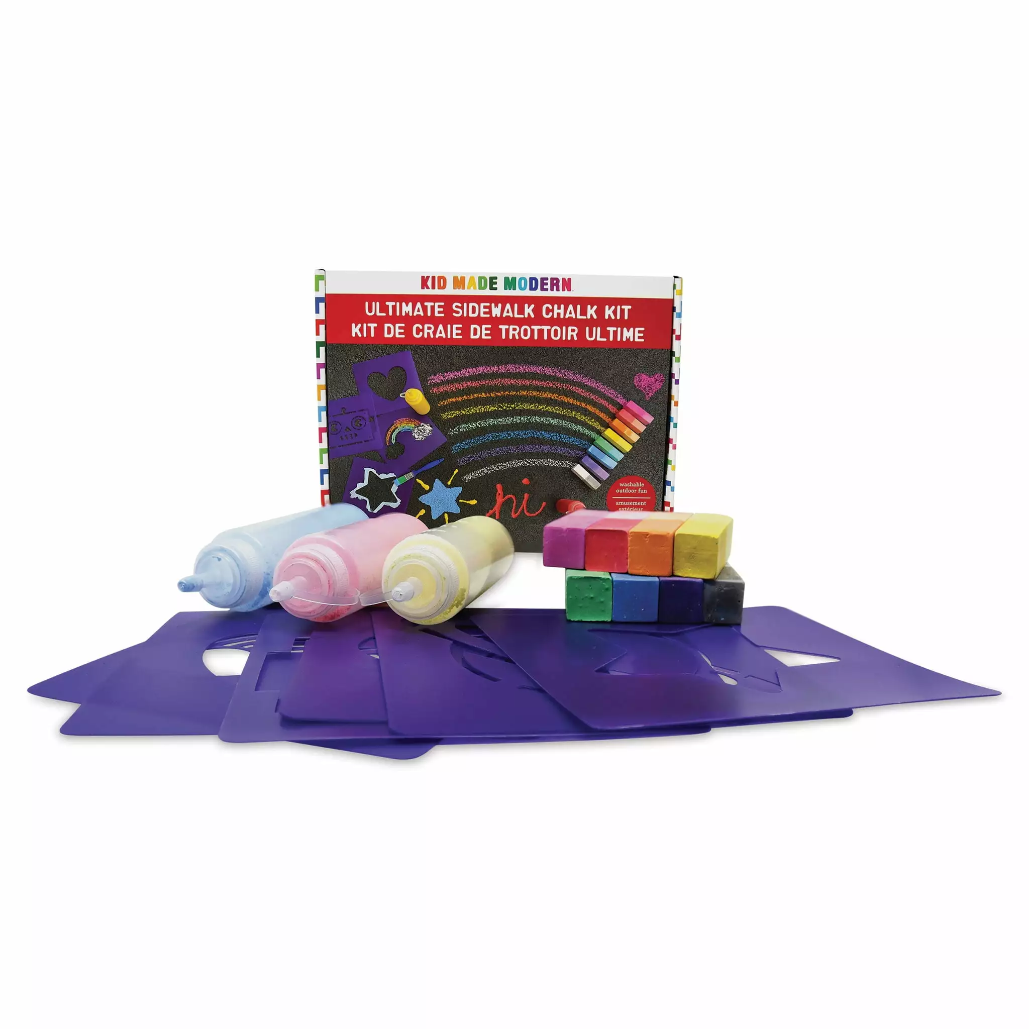 Kid Made Modern Ultimate Sidewalk Chalk Kit