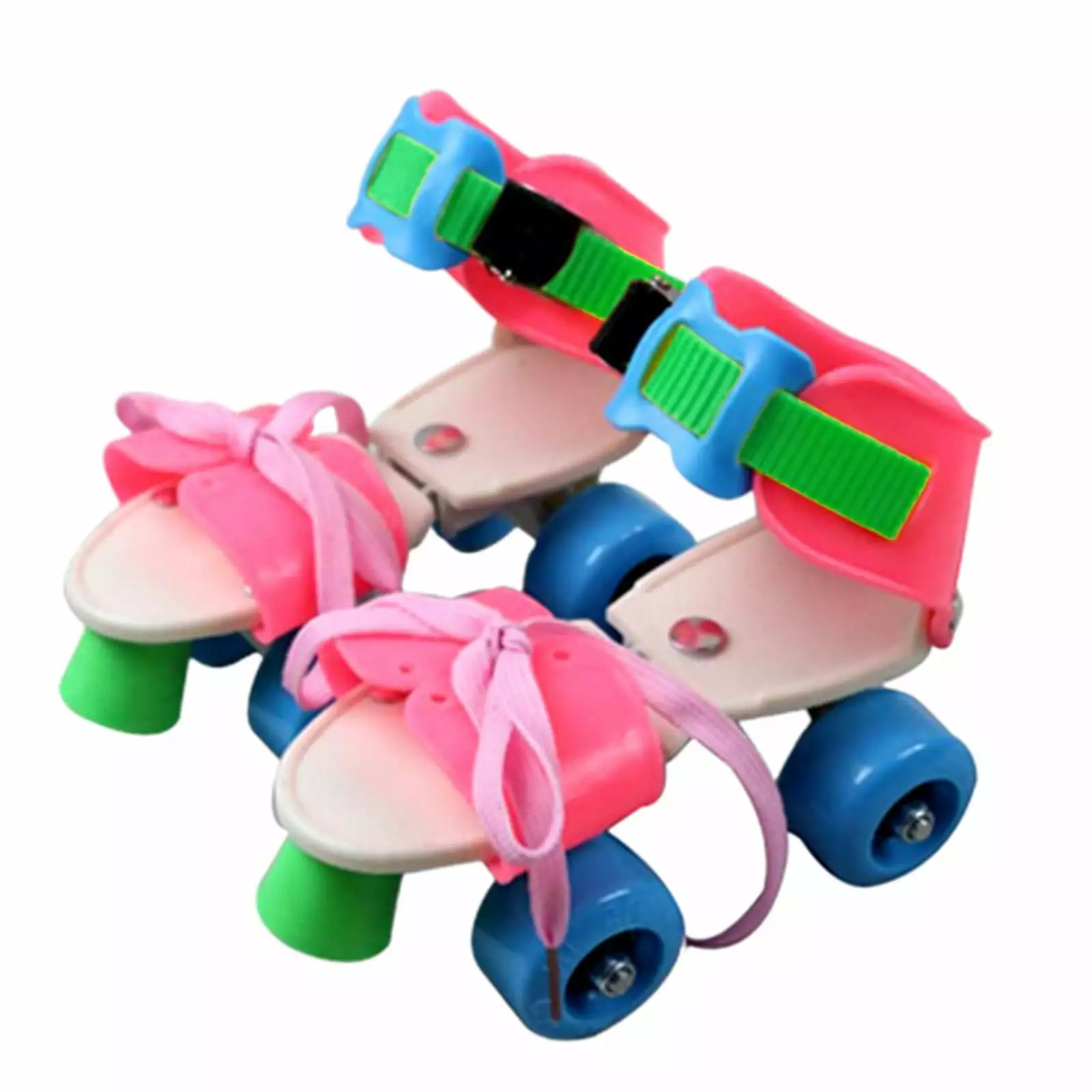 Kids Roller Skates. Quad Wheel. Adjustable Size. Boys Girls Outdoor Fun. Safety Features