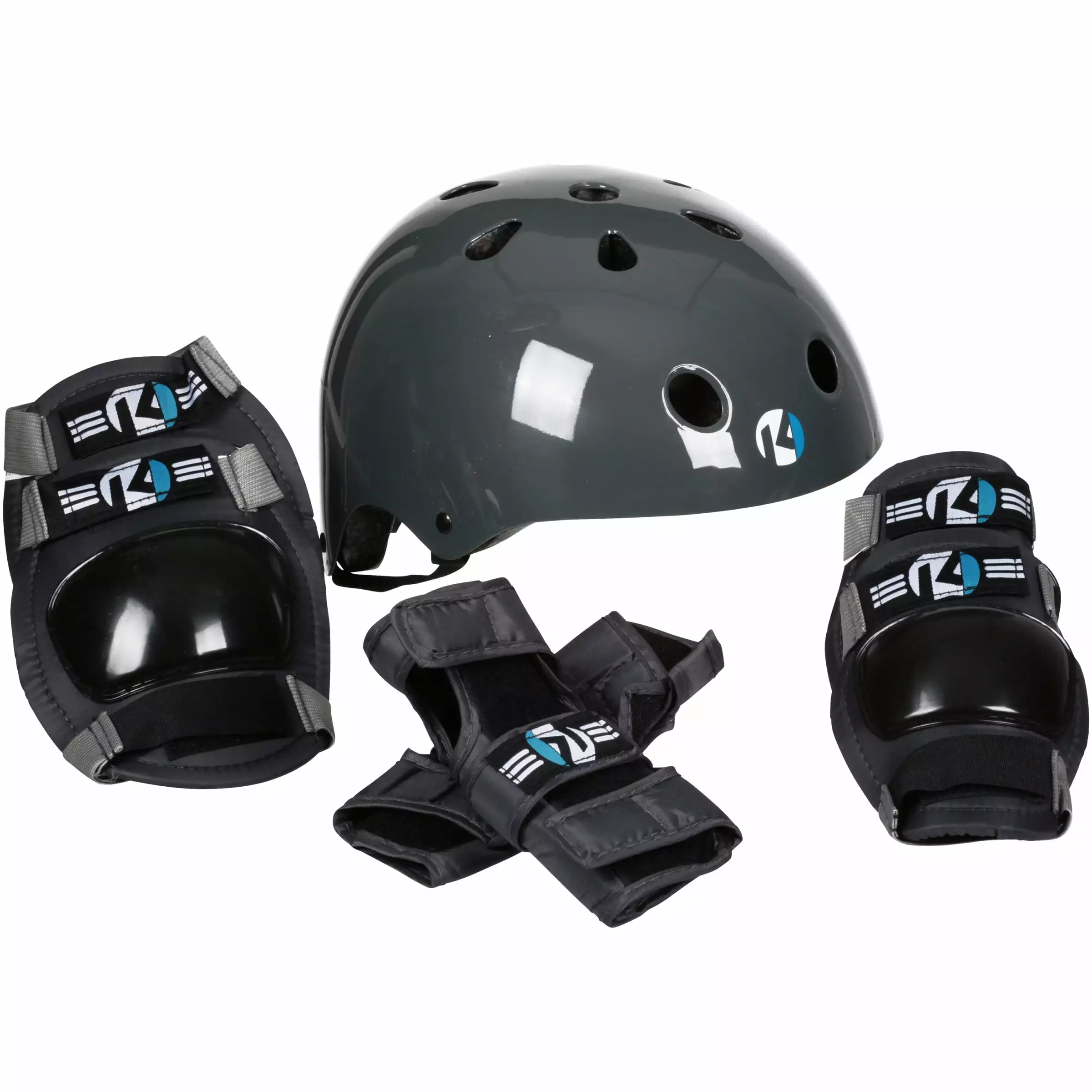 Kryptonics Youth 4-in-1 Pad Set. with Helmet