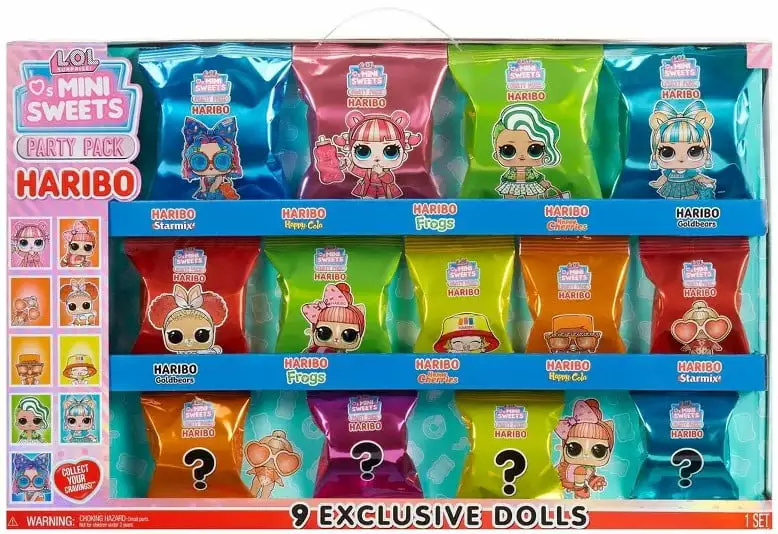 LOL Surprise Loves Mini Sweets Haribo Party Pack (9 Exclusive Dolls!)