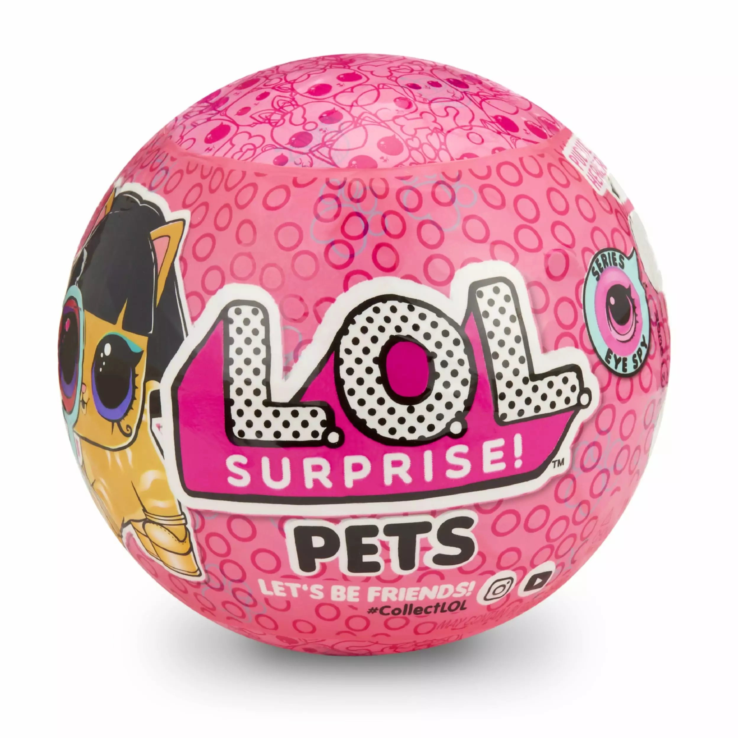 LOL Surprise Pets Ball- Series 4-2A - Toys for Girls Ages 4 5 6+