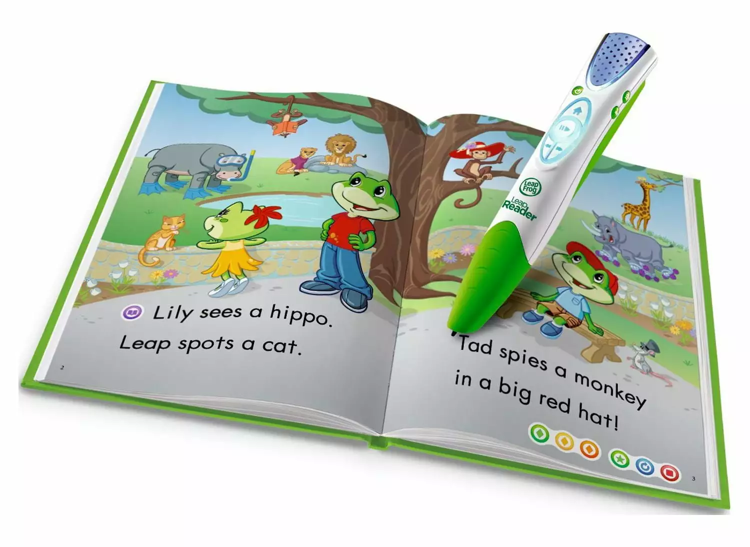 LeapFrog LeapReader Reading and Writing System. Teaching Aid. Green