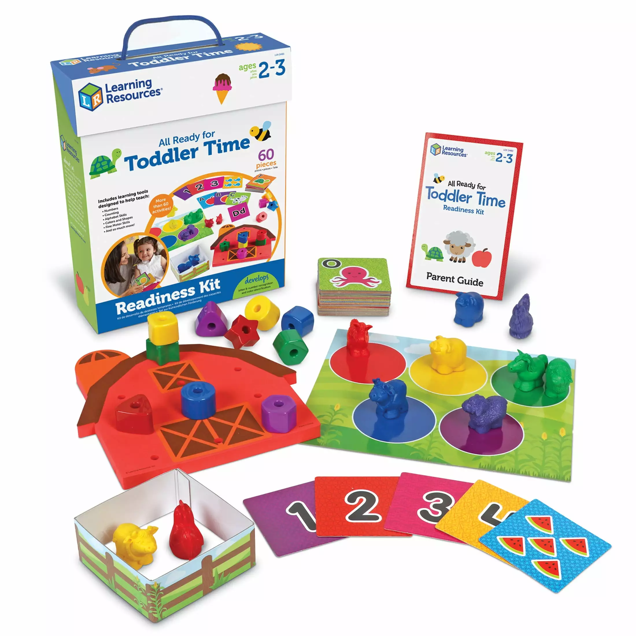 Learning Resources All Ready for Toddler Time Activity Set. Playset. Ages 2+