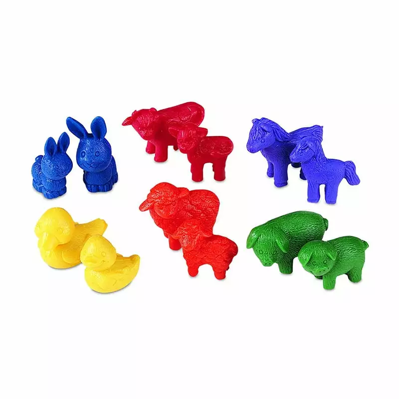 Learning Resources Friendly Farm Animal Counters. 72 Pieces