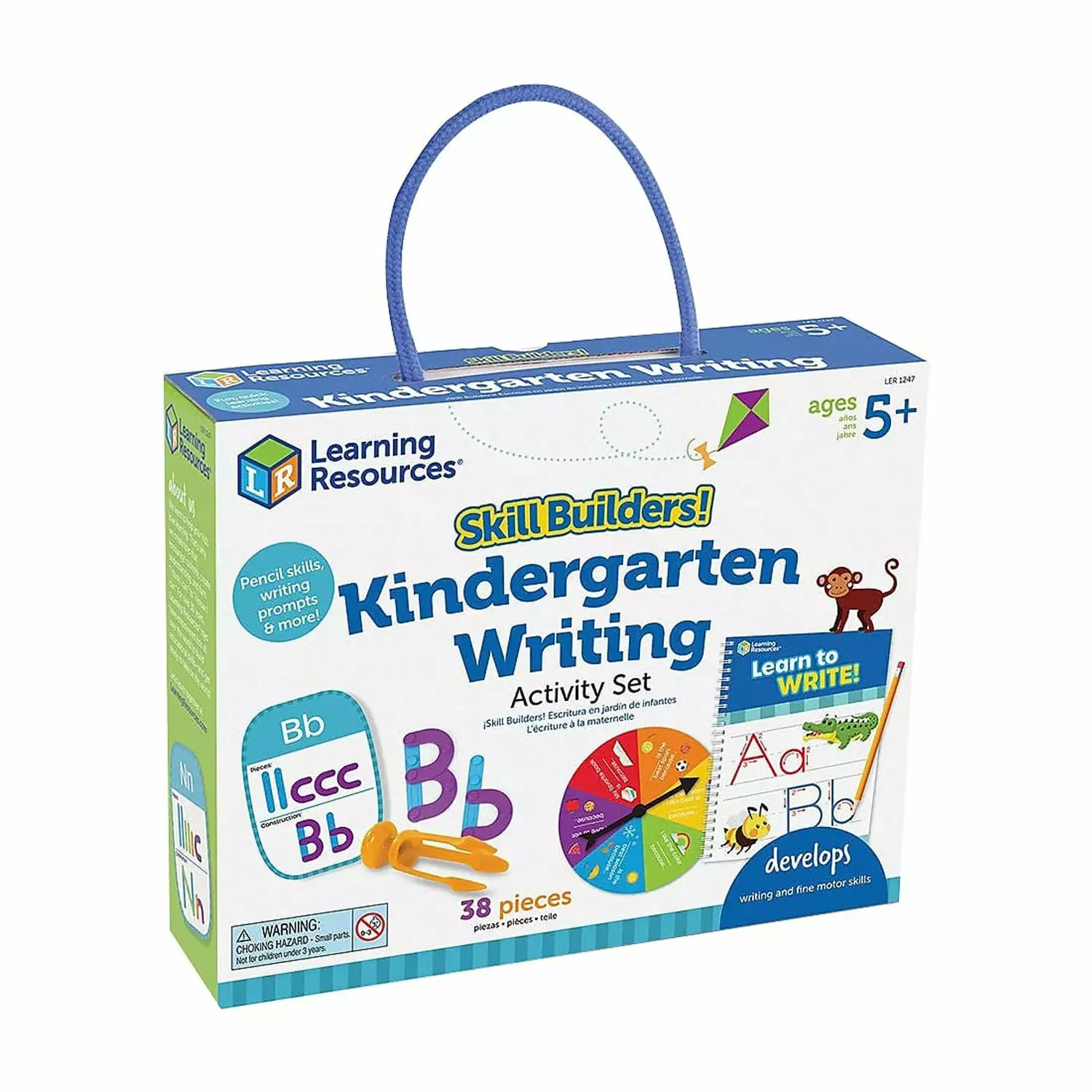 Learning Resources LER1247 Skill Builders Kindergarten Writing