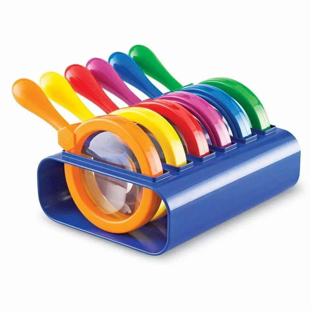 Learning Resources. LRNLER2884. Jumbo Magnifiers Set. 6 / Set