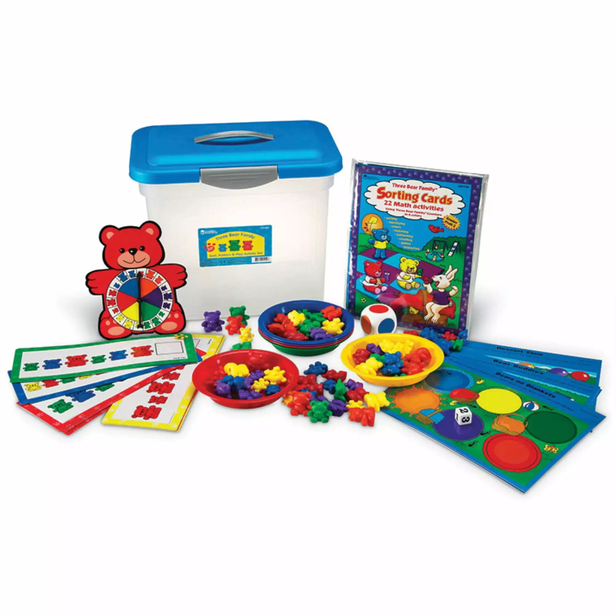 Learning Resources Three Bear Family Sort. Pattern & Play Activity Set