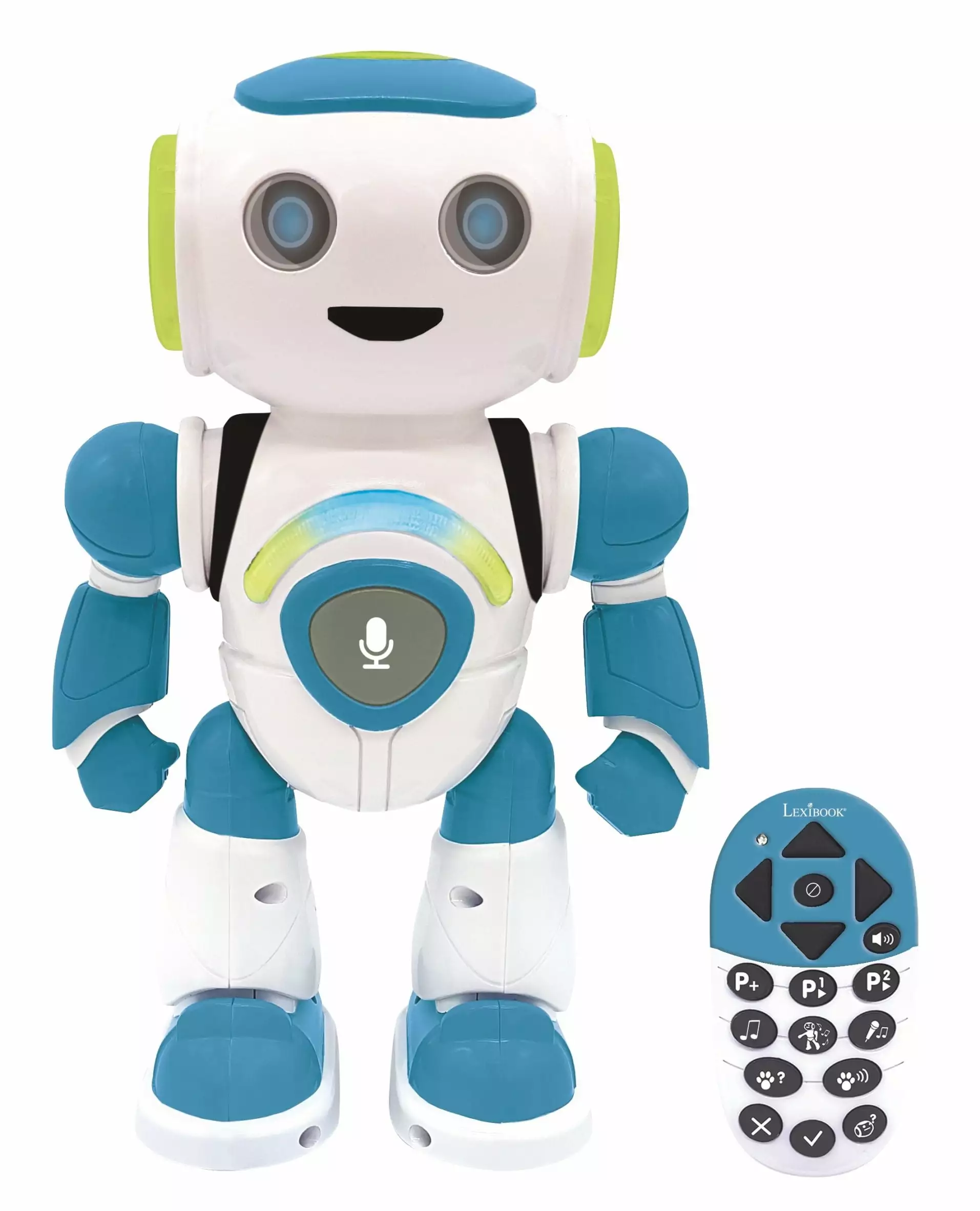 Lexibook POWERMAN JR. STEM Robot with Quiz. Music and Games (English) - ROB20EN