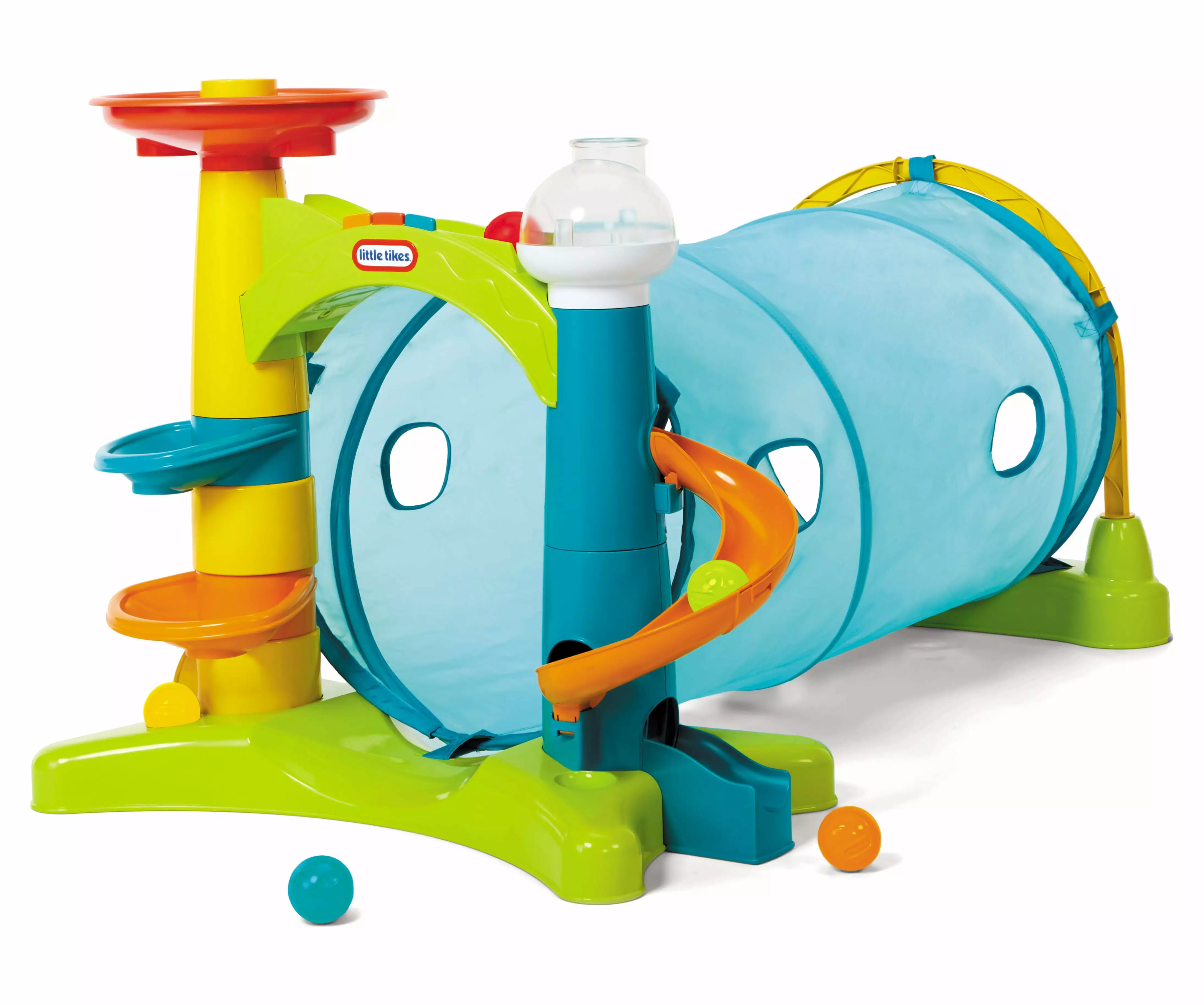 Little Tikes Learn & Play 2-in-1 Activity Tunnel with Ball Drop. Windows. Silly Sounds. and Music for Kids Ages 1 - 3