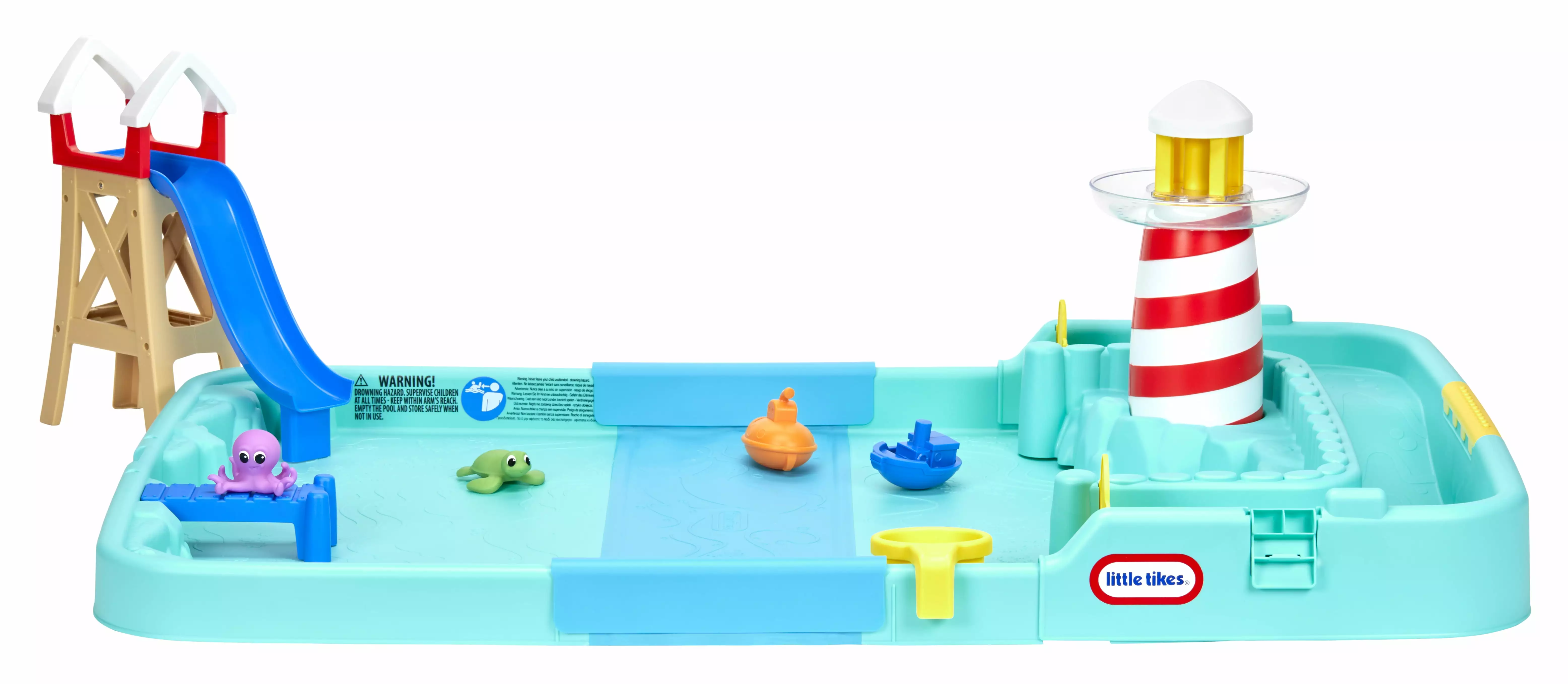 Little Tikes Splash Beach Water Table Splash Pad for Kids. Boys. Girls Ages 2+ Years