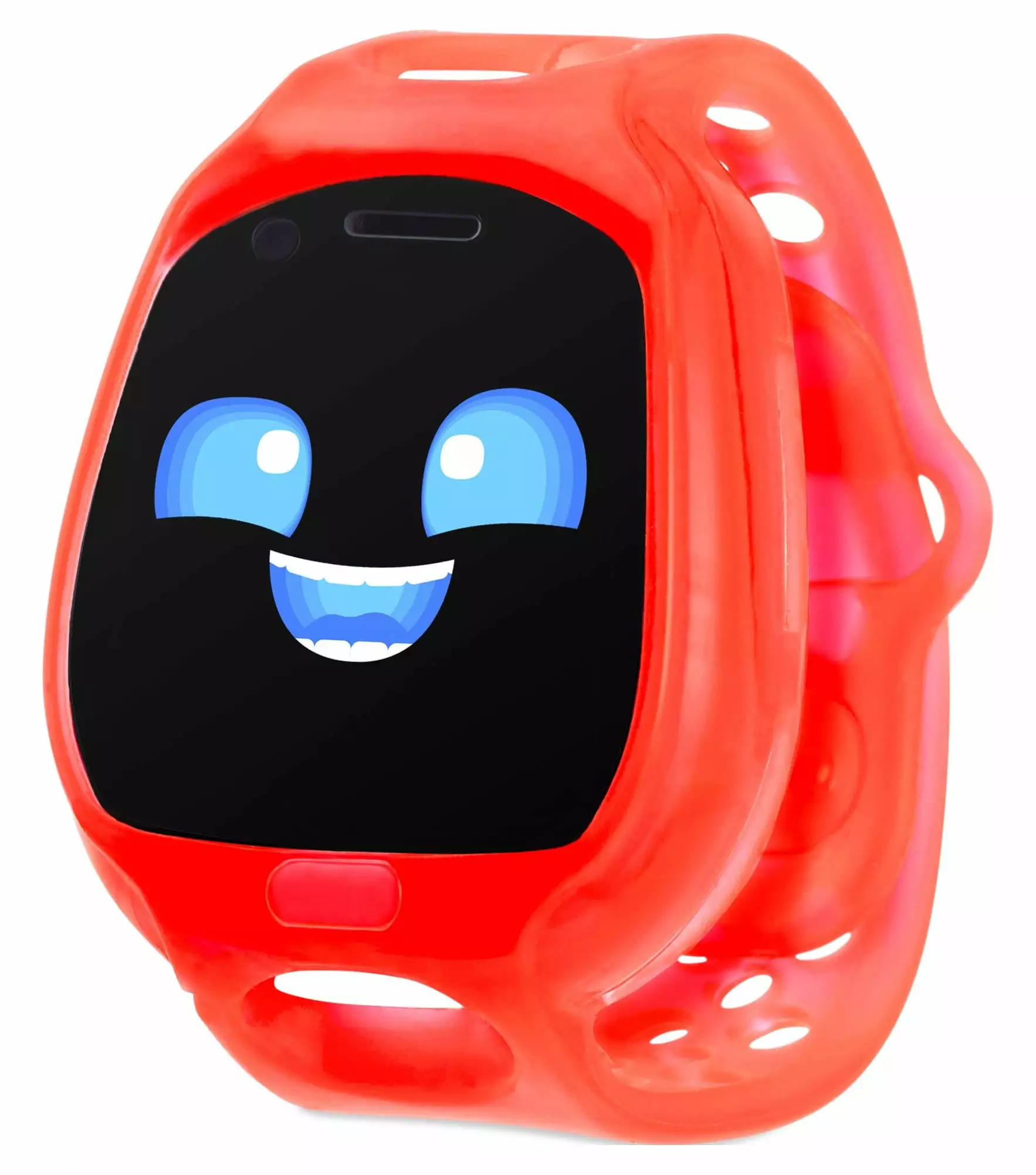 Little Tikes Tobi 2 Robot Red Smartwatch- 2 Cameras w Interactive Robot Games. Videos. Selfies. Pedometer. Touch Screen. Parental Control- Gifts. Smart Watch for Children 6+