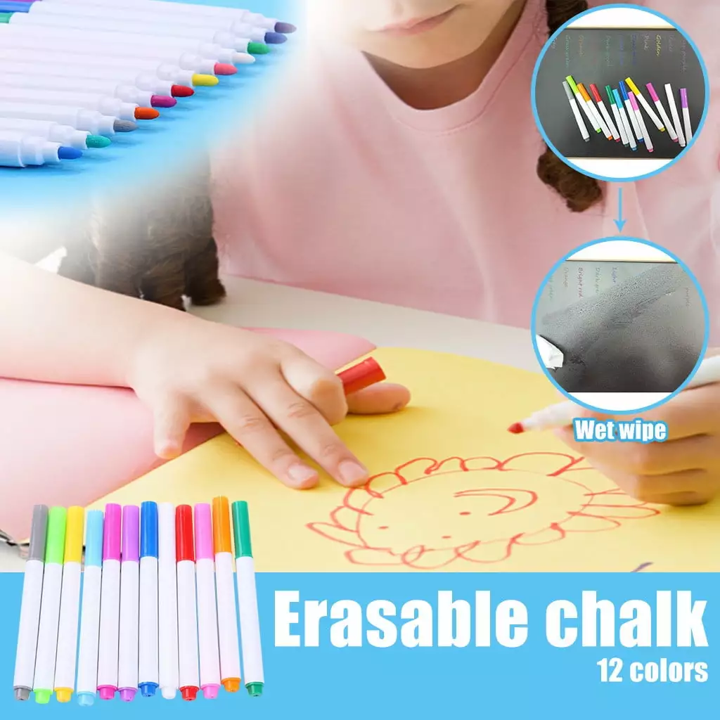 LongHanMao Clearance - Water-soluble Chalk Children's Blackboard Erasable Water-based 10ml