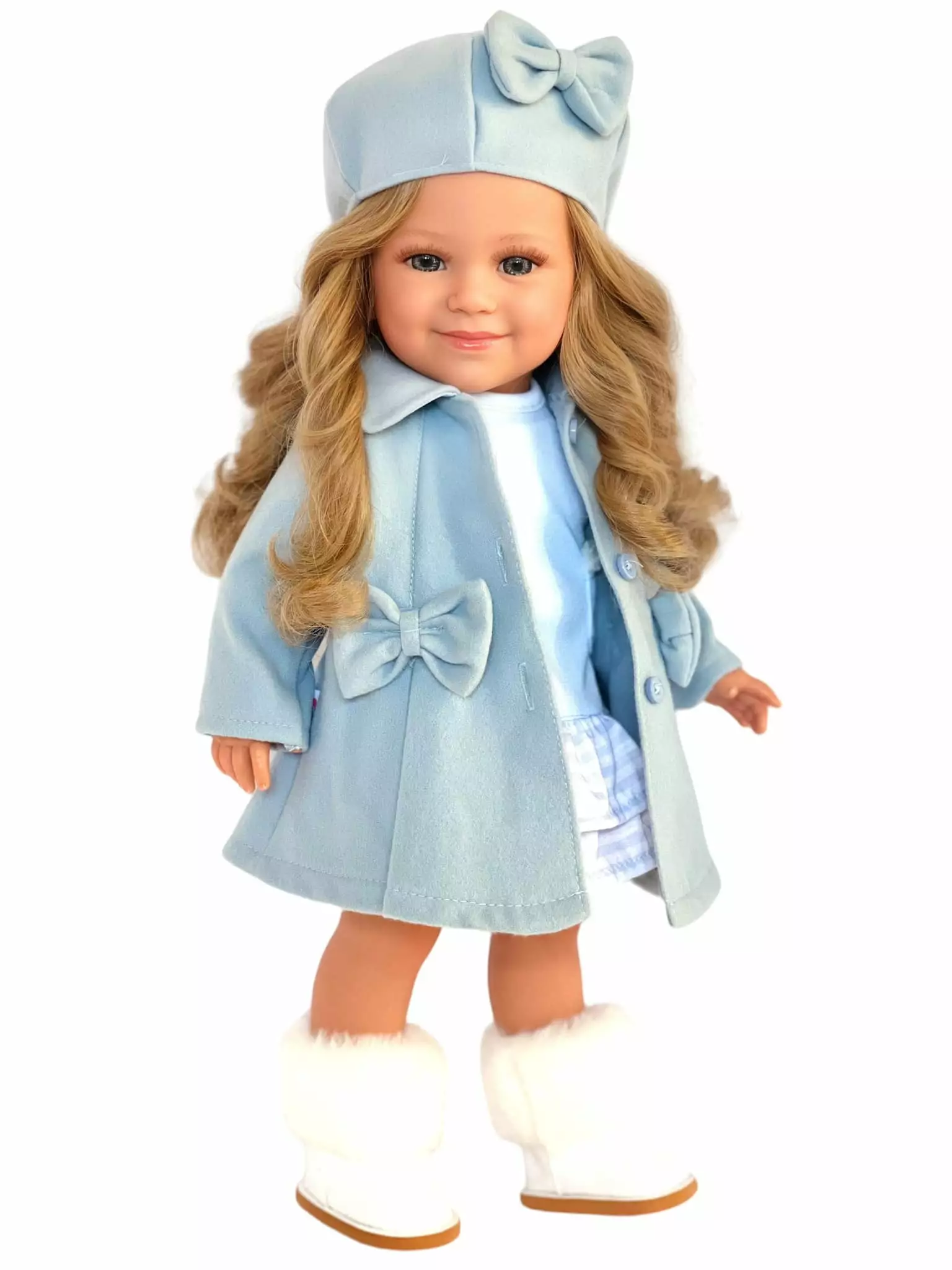 MBD? Blue Powder Coat Fits 18 Inch Fashion Dolls- 18 Inch Doll Clothes