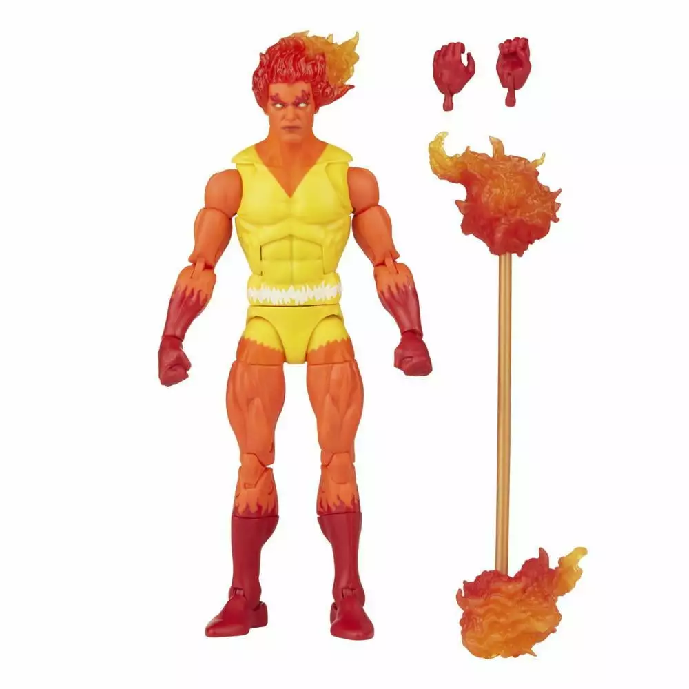 Marvel Legends Series: Retro Fantastic Four Firelord 6-Inch Action Figure [Toys. Ages 4+]