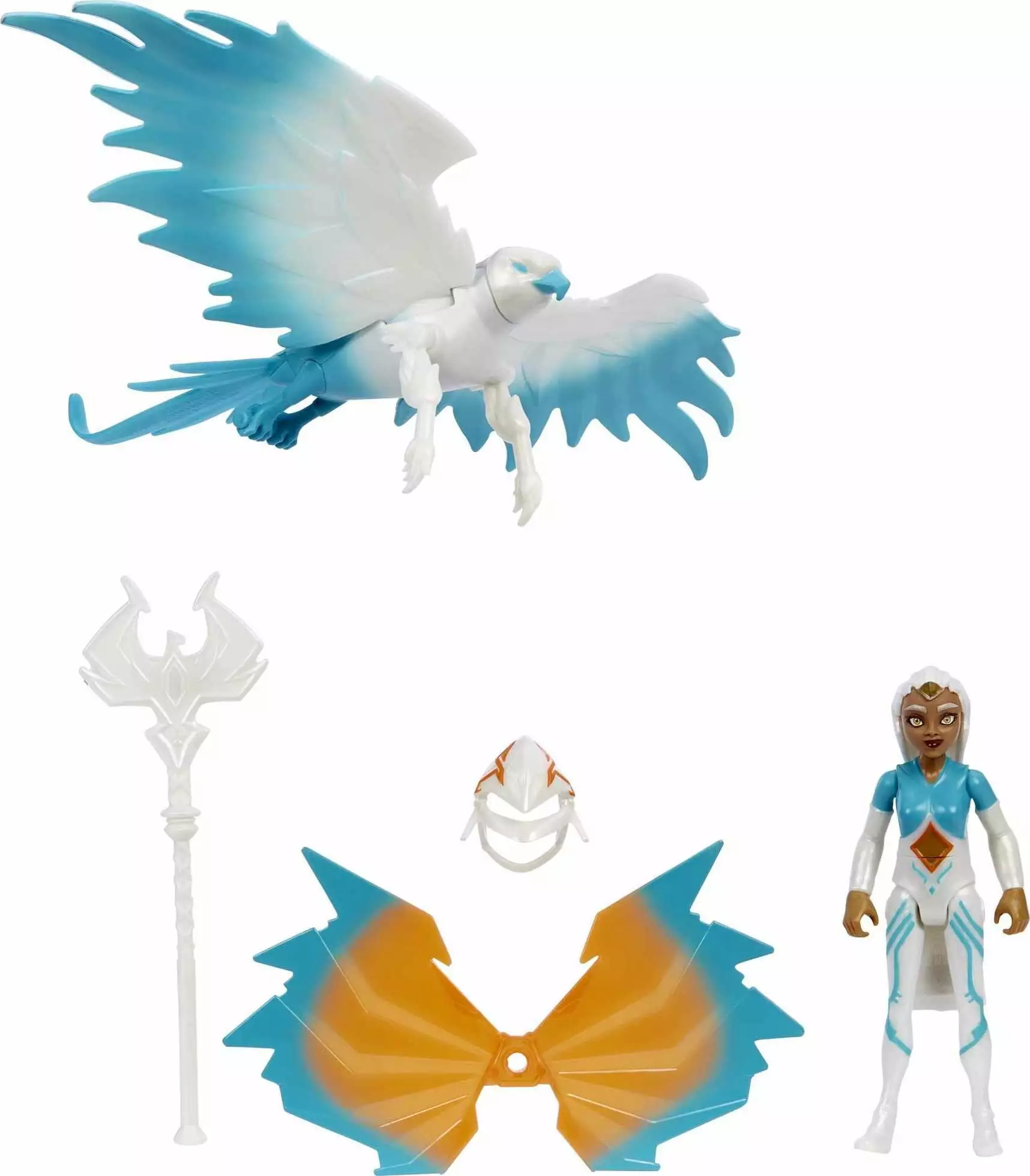 Masters of the Universe He-Man and The Masters of the Universe Sorceress Figure & Winged Vehicle Set