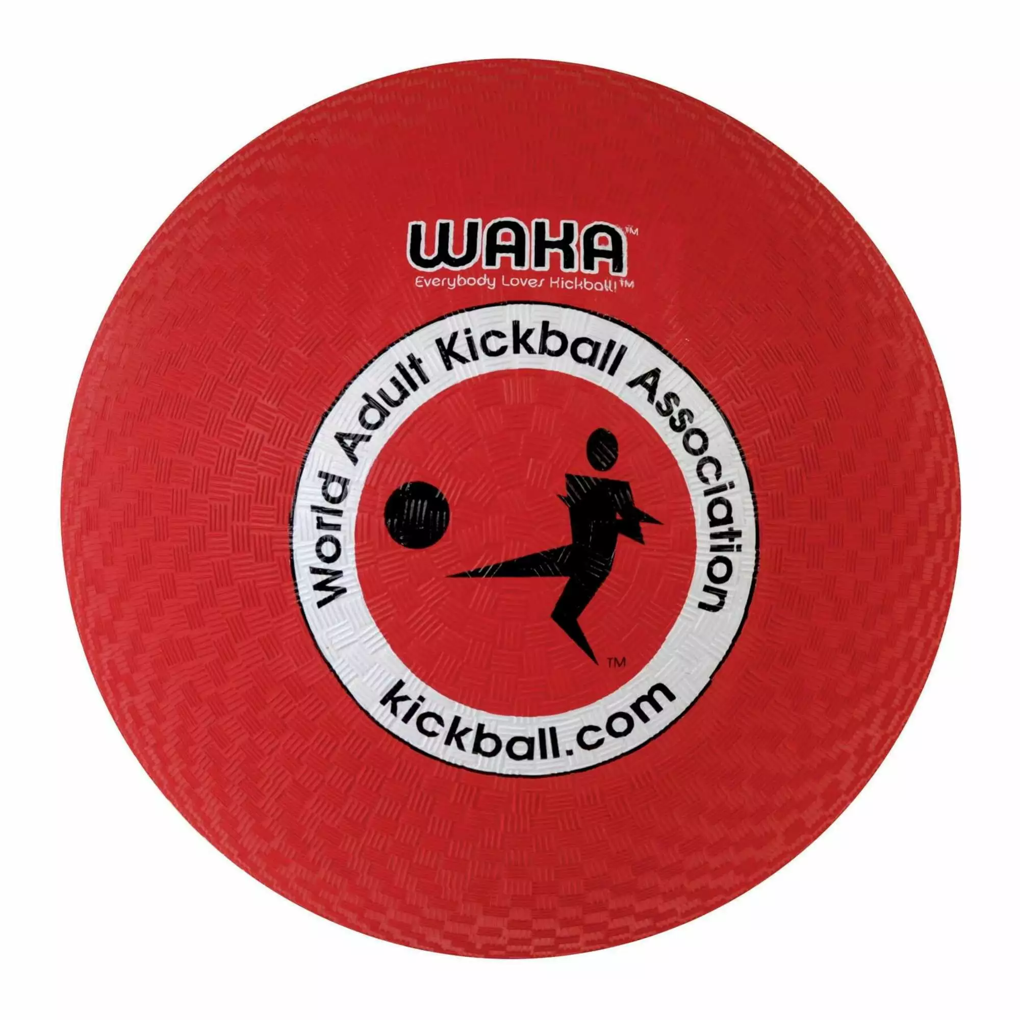 Mikasa Waka Official Adult Kickball. 10 Inch. Red