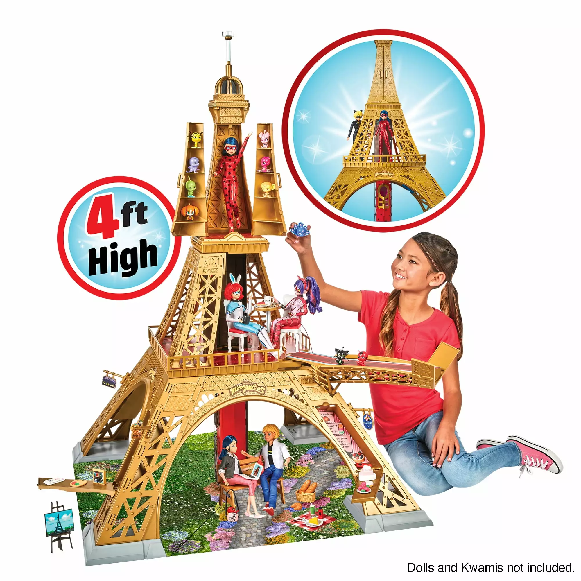 Miraculous Paris Heroes Playset by Playmates Toys