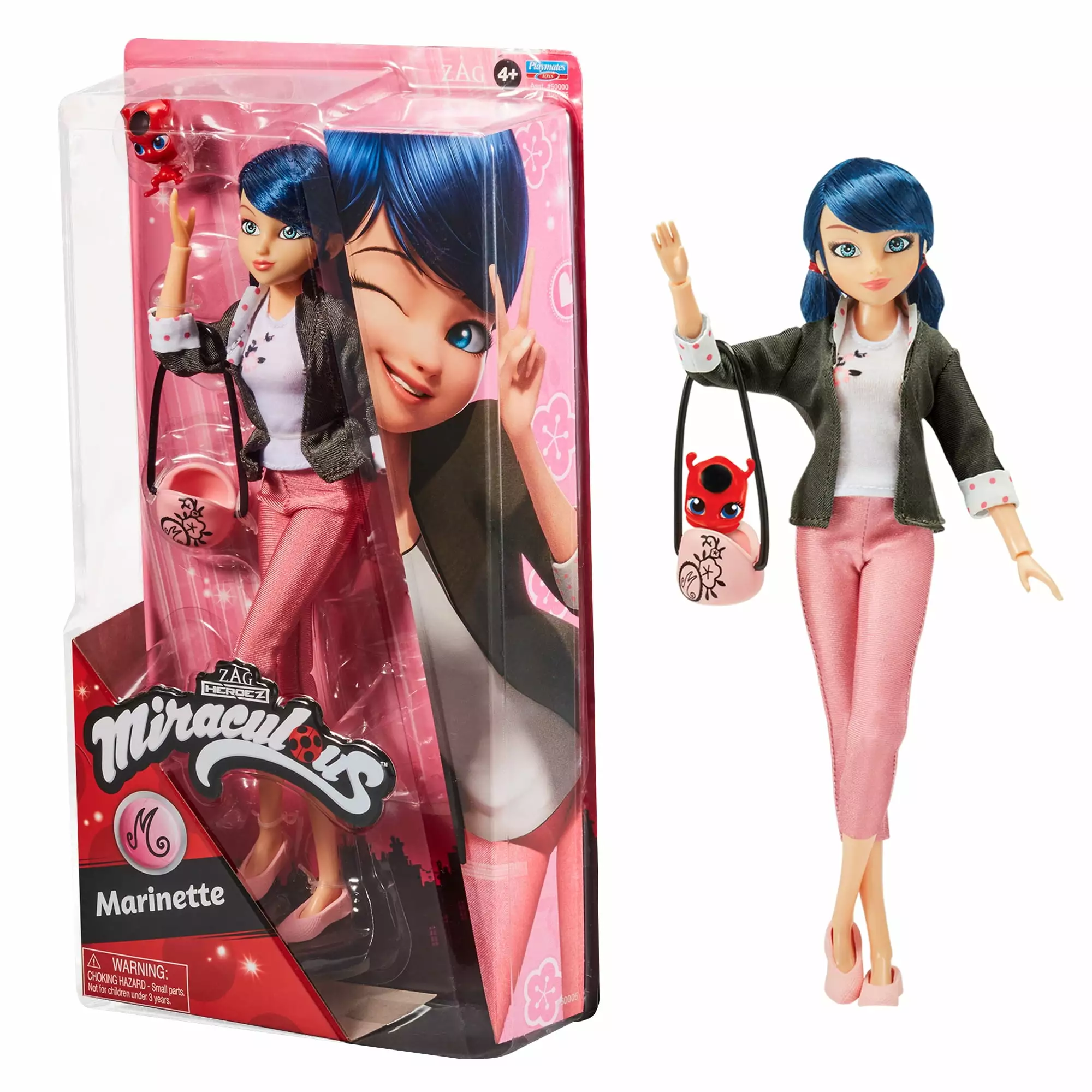 Miraculous Marinette Fashion Doll Playset. 3 Pieces