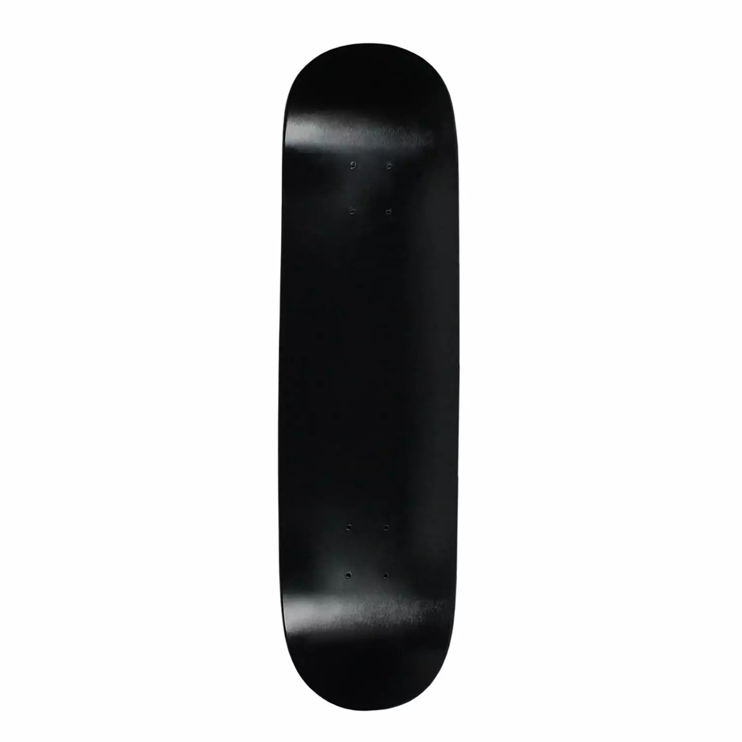 Moose Blank Skateboard Deck Dipped Black 7.75