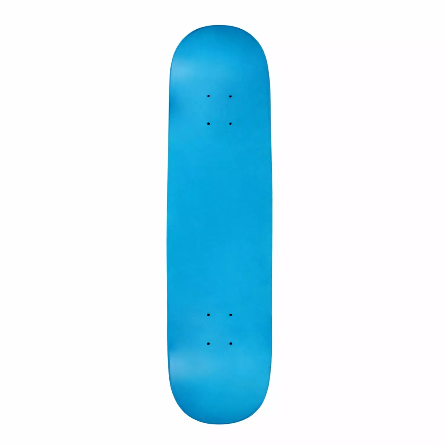 Moose Blank Skateboard Deck Neon Blue 8.0