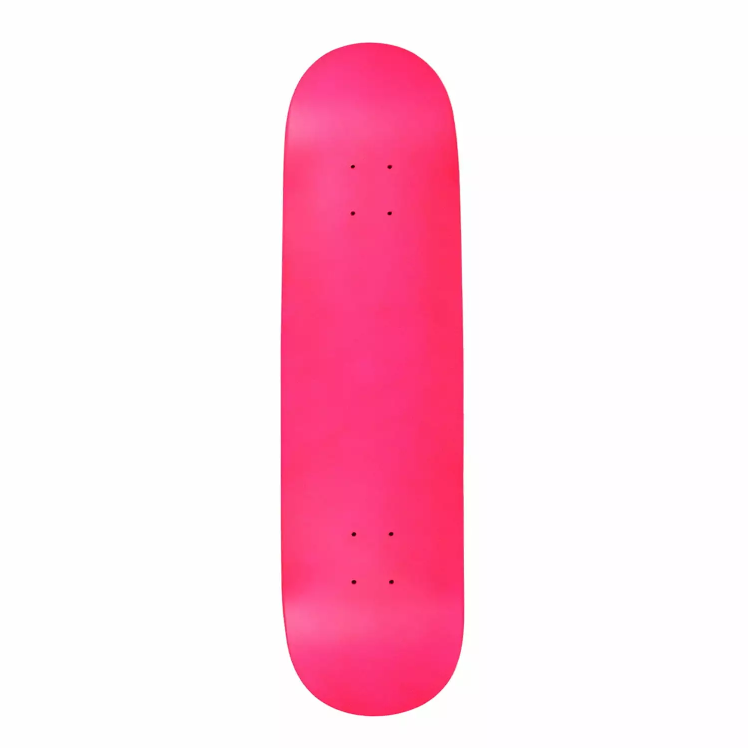 Moose Blank Skateboard Deck Neon Pink 7.75