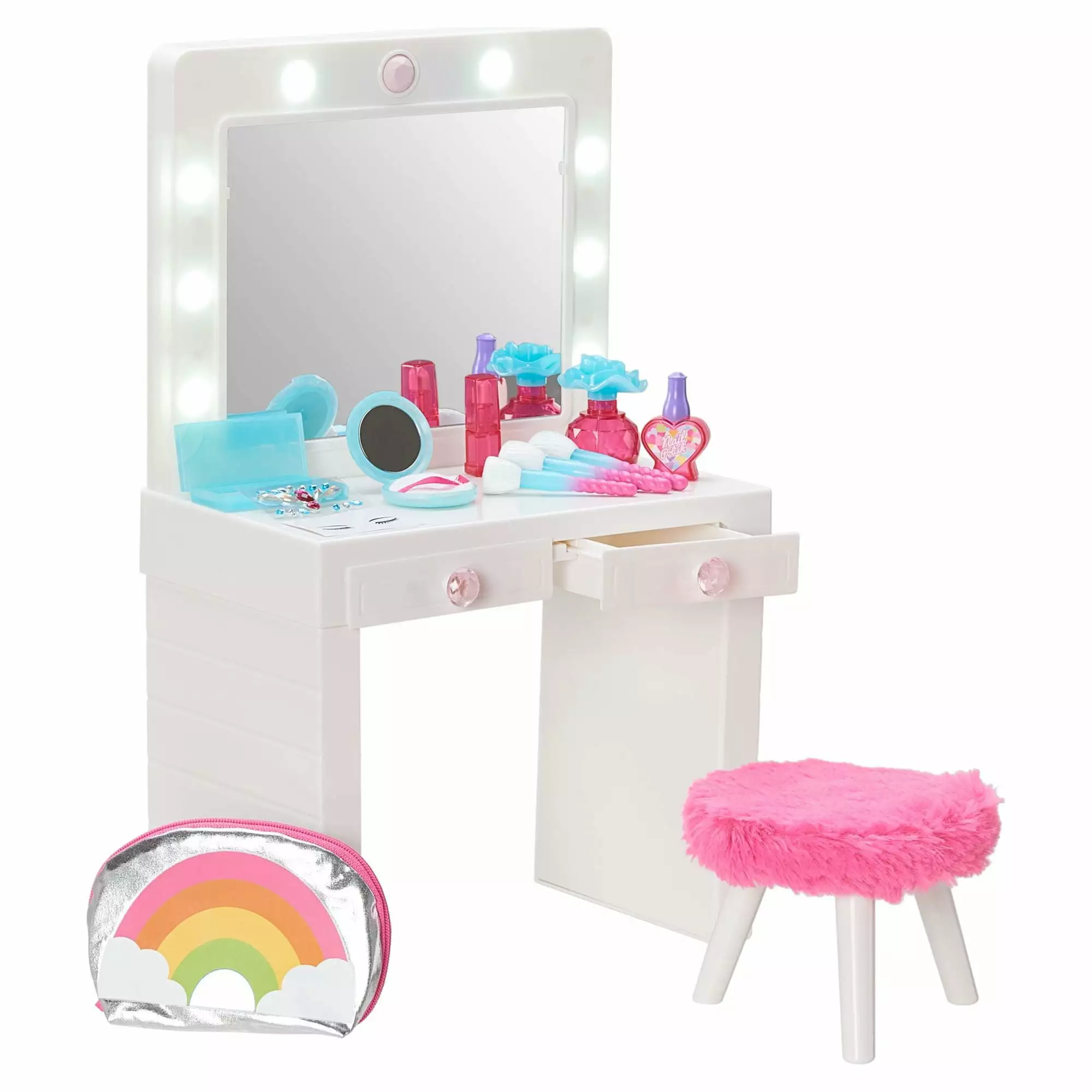 My Life As 13-Piece Vanity Play Set for 18 inch Dolls. Multi-Color