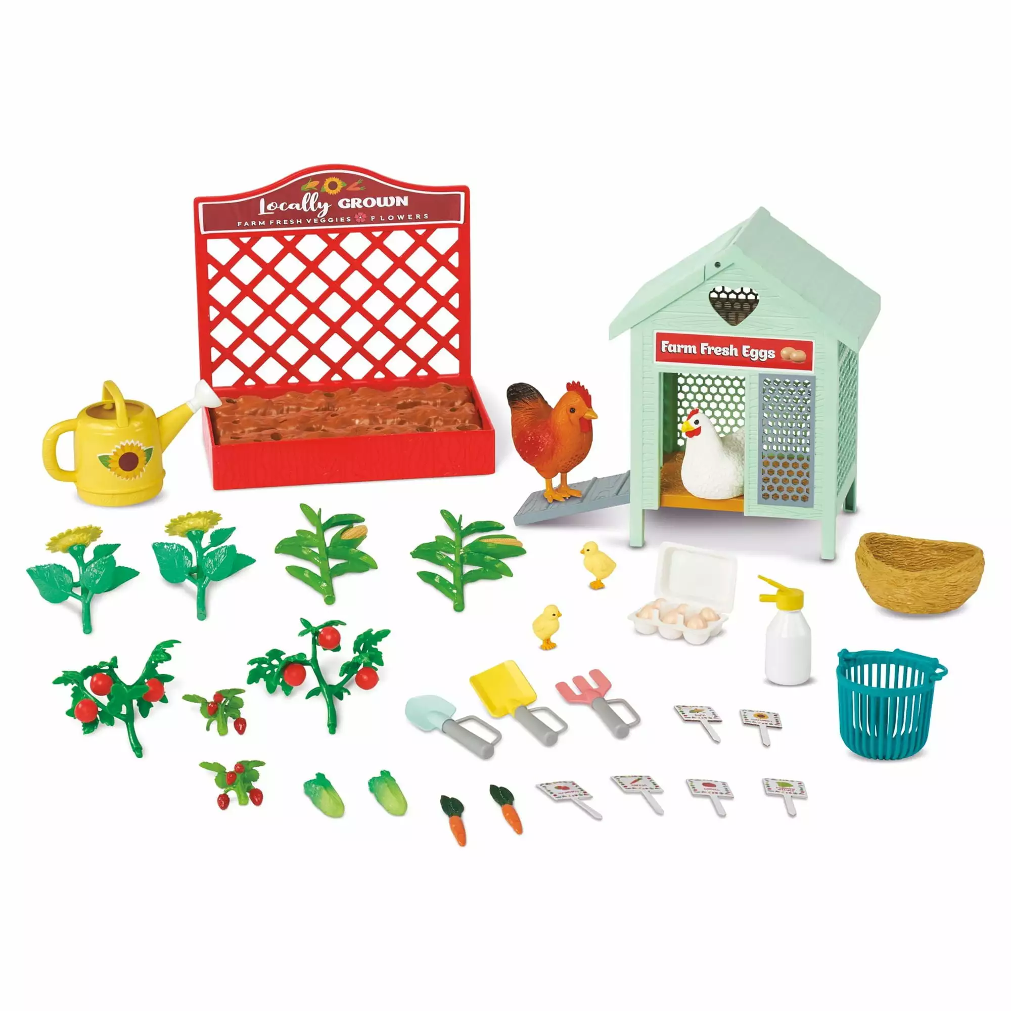 My Life As Farm-to-Table Deluxe Play Set for 18 Dolls. Mint Green