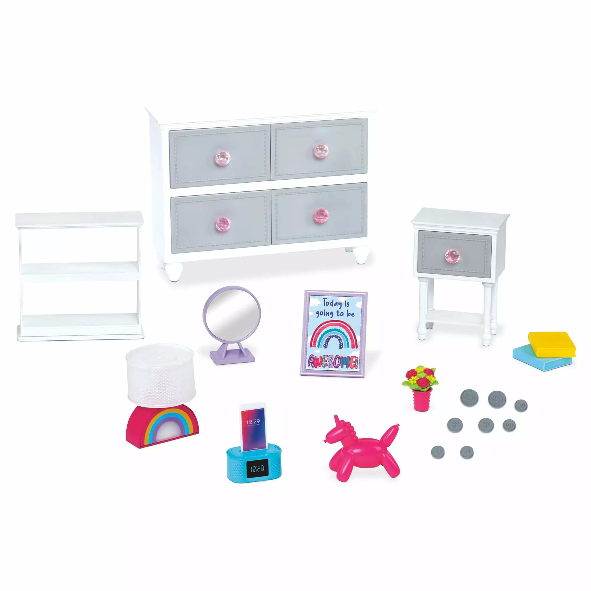 My Life As Plastic Bedroom Play Set for 18 Dolls