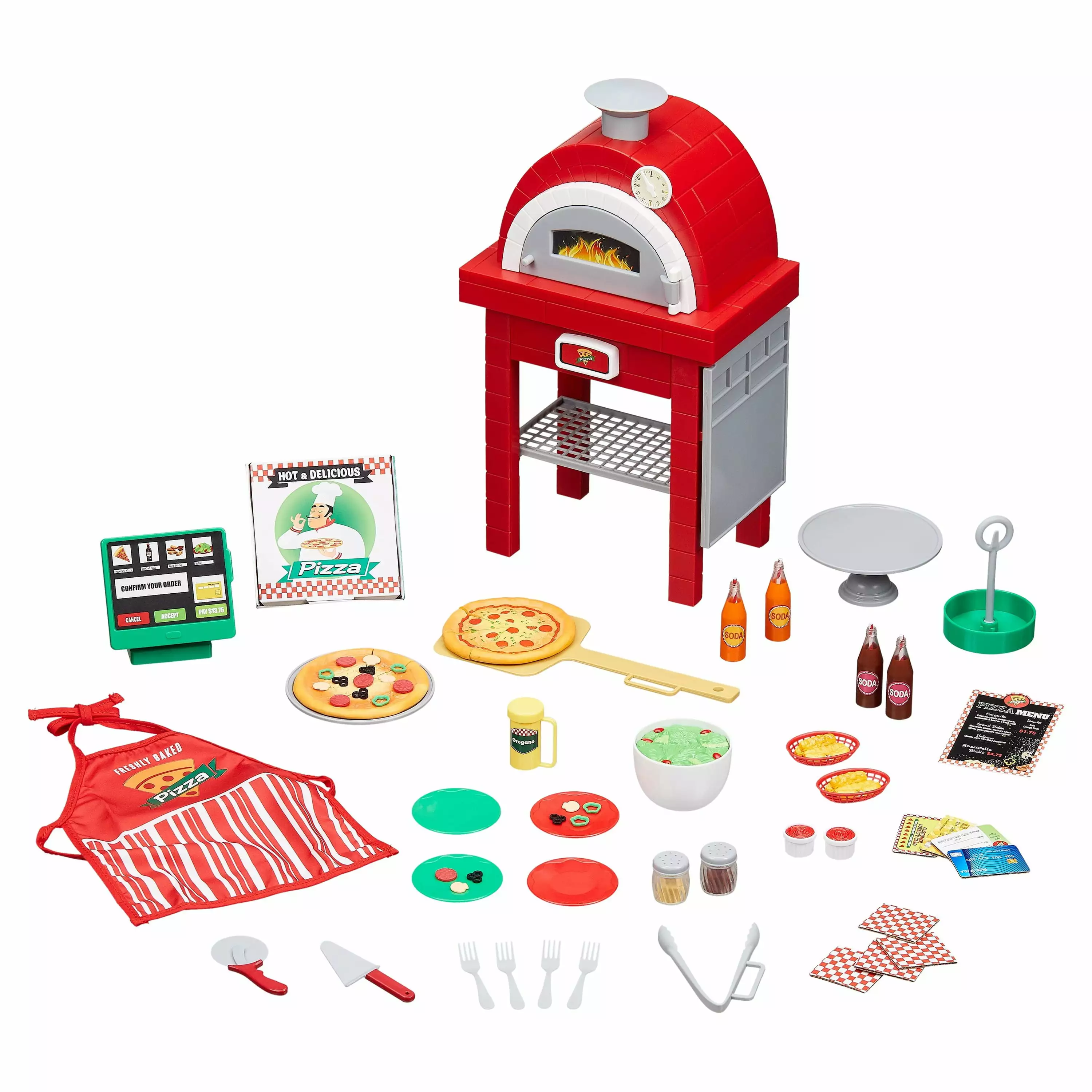 My Life As Red Pizzeria Play Set for 18 Dolls