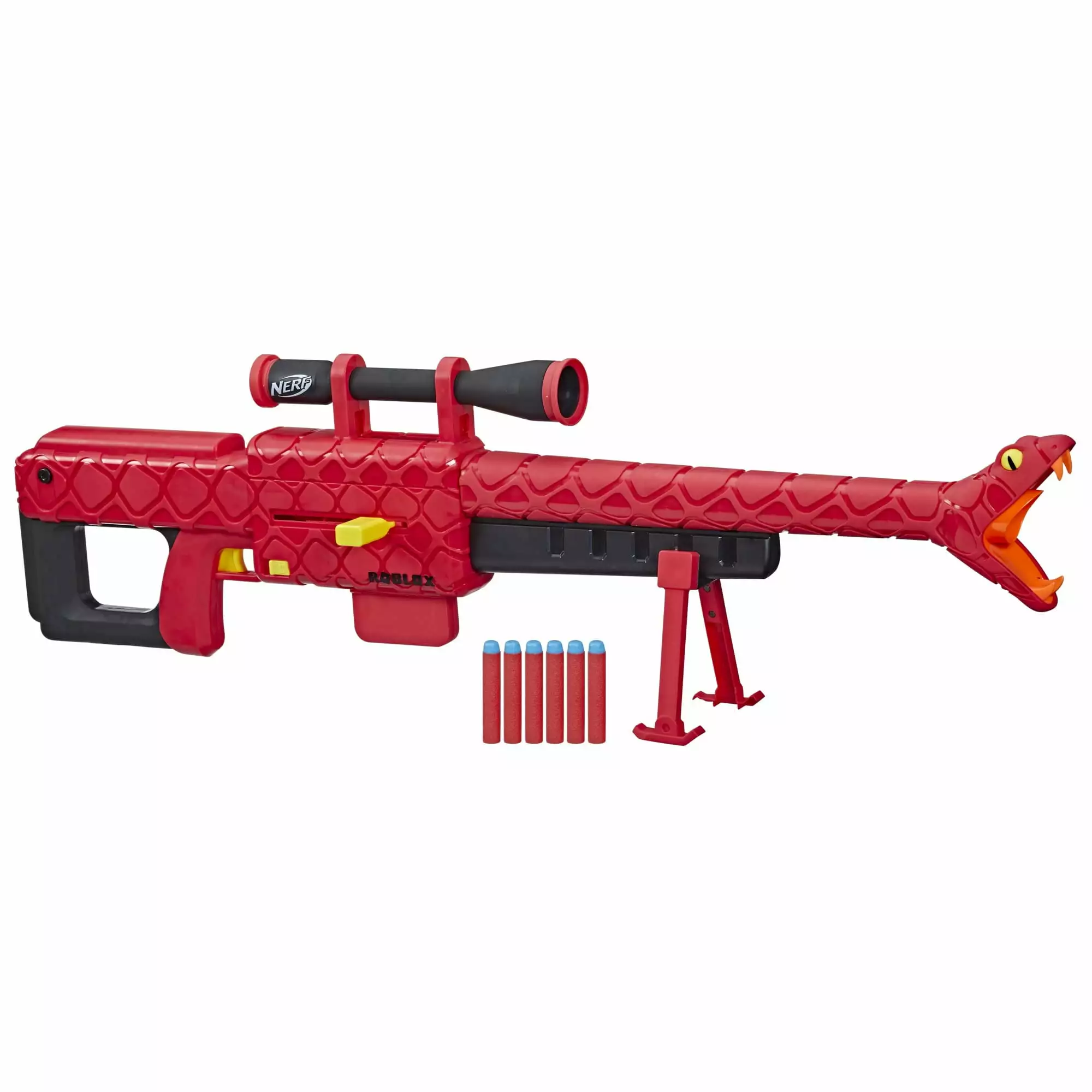 Nerf Roblox Zombie Attack Viper Strike Sniper Dart Blaster with 6 Elite Darts Kids Toys for Outdoor Summer Games Ages 8 and Up