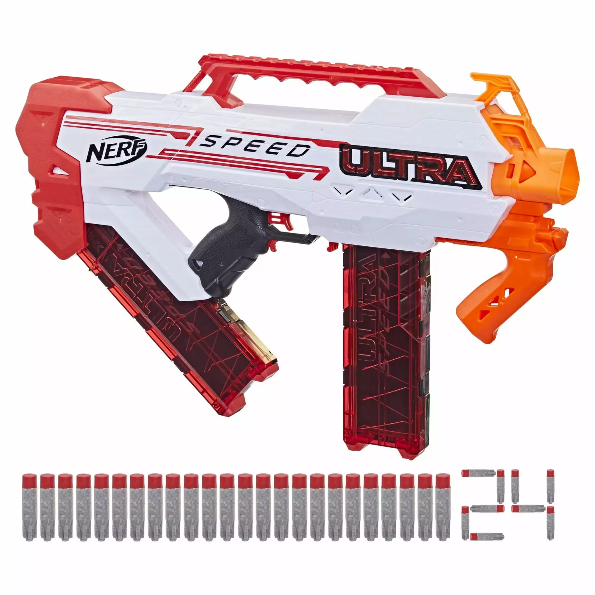 Nerf Ultra Speed Fully Motorized Nerf Blaster. 24 Nerf Ultra Darts