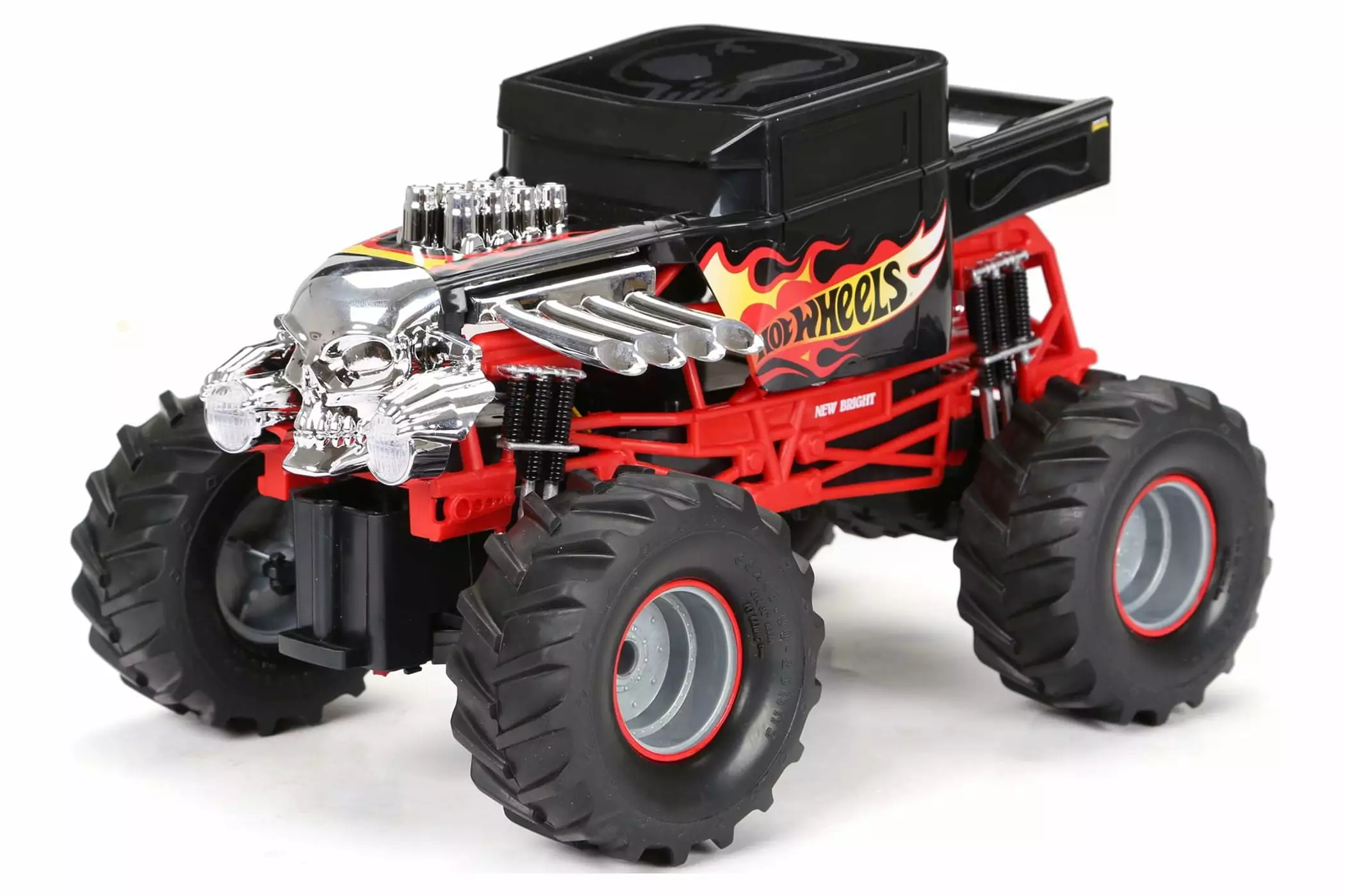 New Bright (1:14) Hot Wheels Bone Shaker Battery Radio Controlled Monster Truck. 61460U