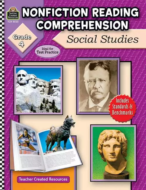 Nonfiction Reading Comprehension: Nonfiction Reading Comprehension: Social Studies. Grade 4 (Other)