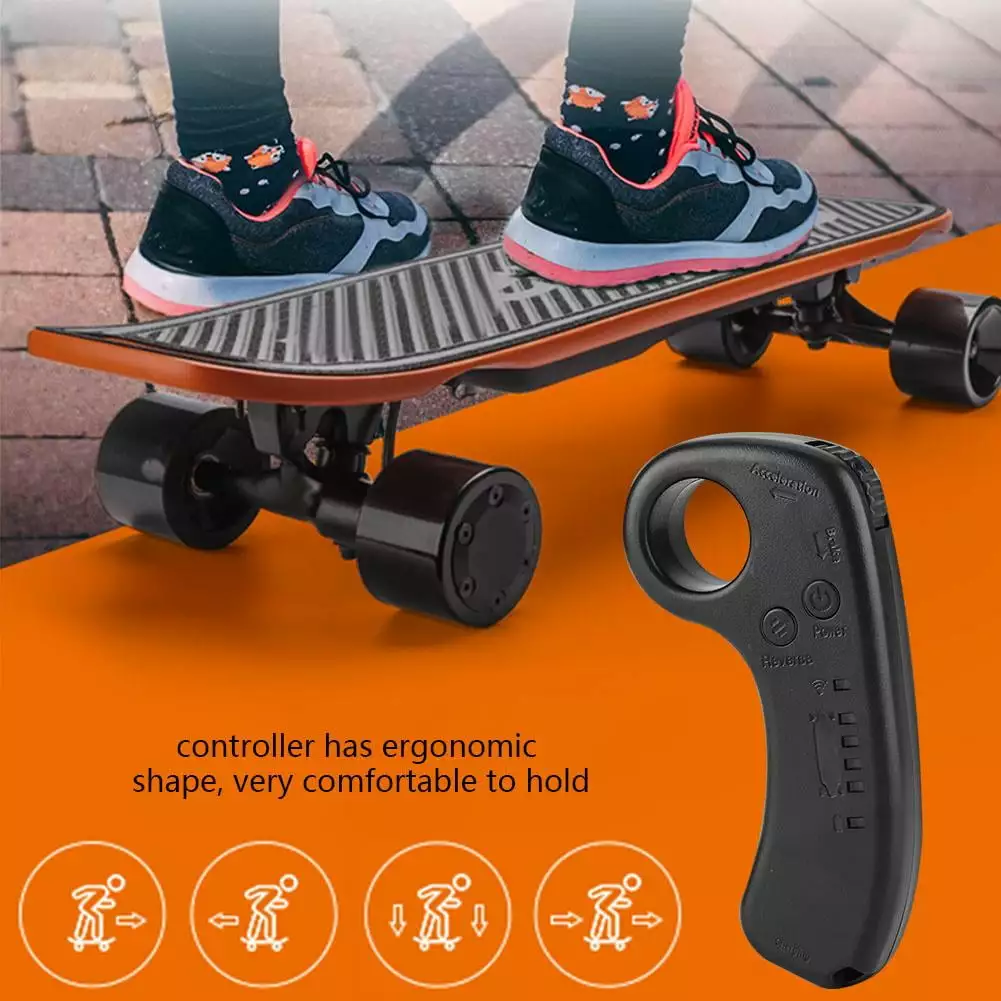 OTVIAP Electric Skateboard Longboard Single Drive ESC Substitute Control Mainboard with Remote. Skateboard ESC Substitute. Electric Skateboard Controller